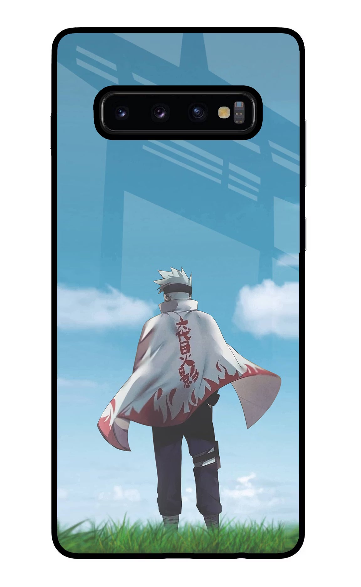 Kakashi Samsung S10 Plus Glass Case - Kakashi Samsung S10 Plus Glass Case Kakashi Samsung S10 Plus Glass Case