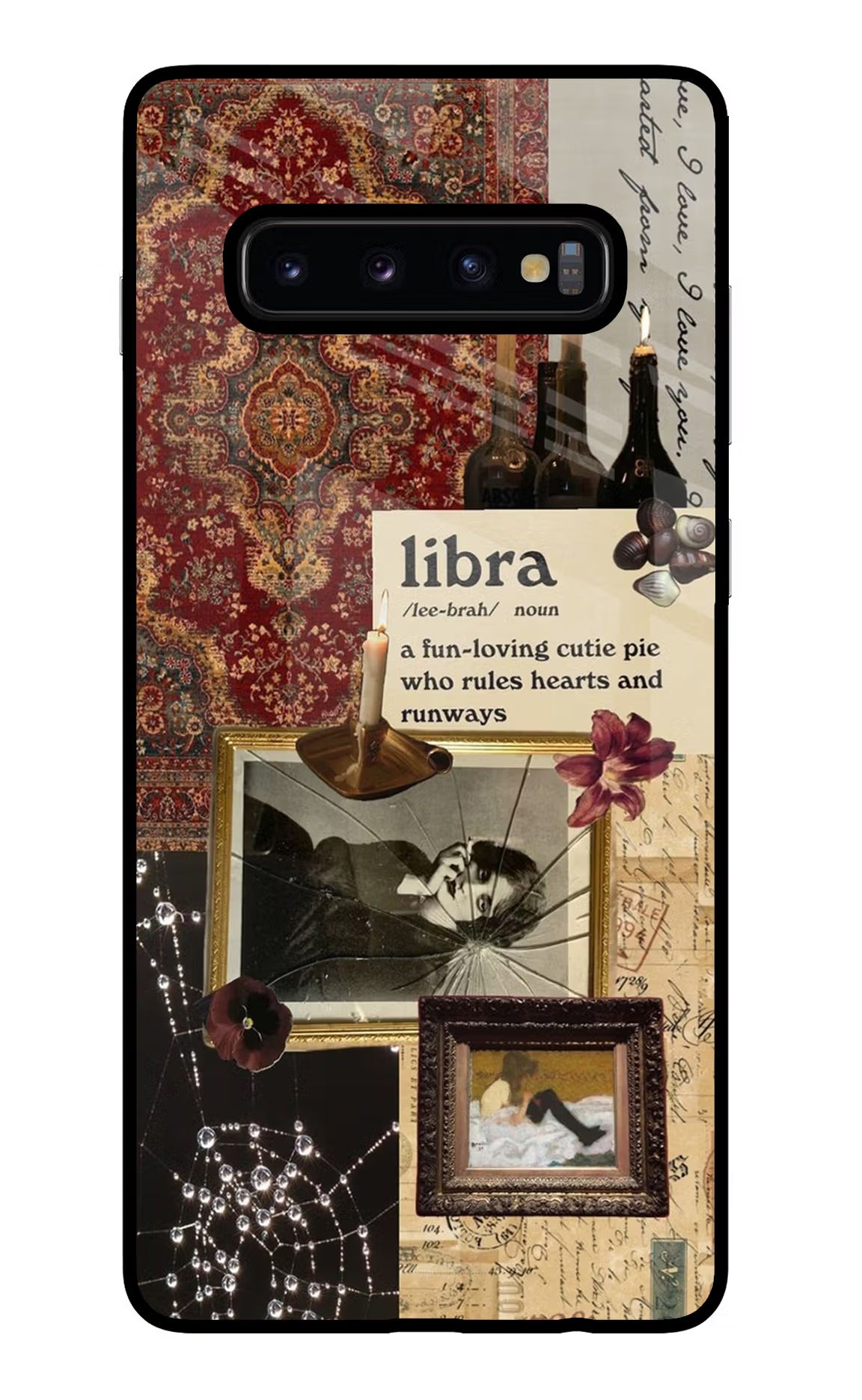 Libra Zodiac Samsung S10 Plus Glass Case - Libra Zodiac Samsung S10 Plus Glass Case Libra Zodiac Samsung S10 Plus Glass Case