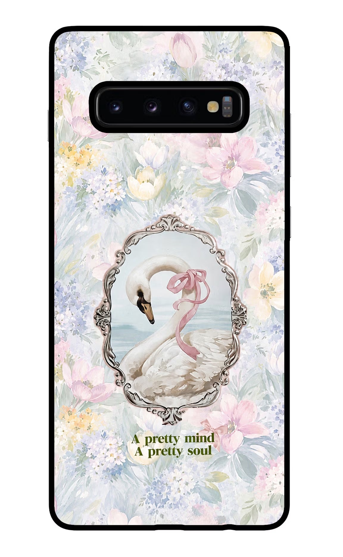 Pretty Mind Pretty Soul Samsung S10 Plus Glass Case - Pretty Mind Pretty Soul Samsung S10 Plus Glass Case Pretty Mind Pretty Soul Samsung S10 Plus Glass Case