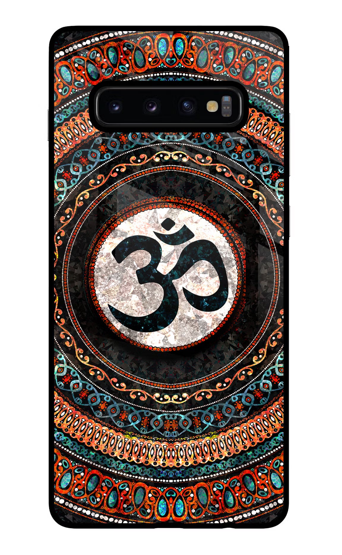 Om Culture Samsung S10 Plus Glass Case - Om Culture Samsung S10 Plus Glass Case Om Culture Samsung S10 Plus Glass Case