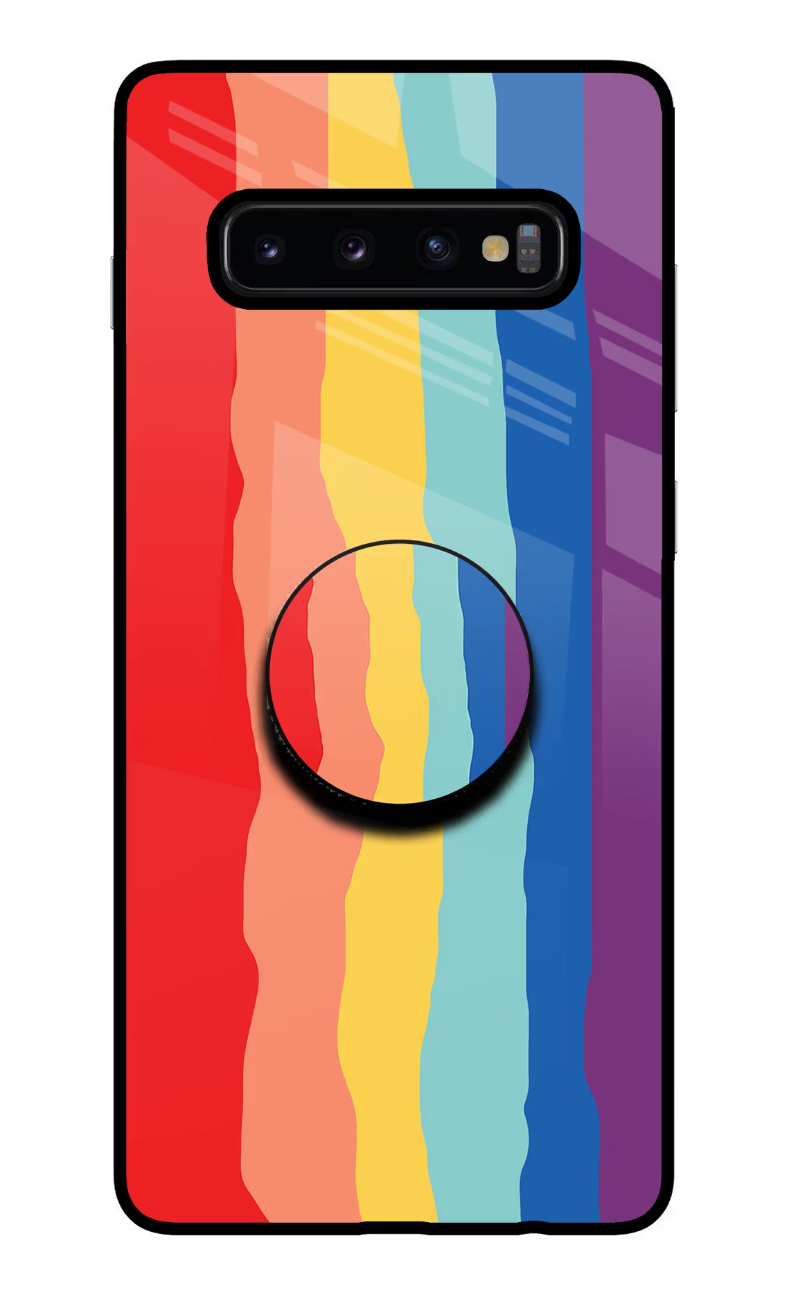 Rainbow Samsung S10 Plus Glass Case - Rainbow Samsung S10 Plus Glass Case Rainbow Samsung S10 Plus Glass Case