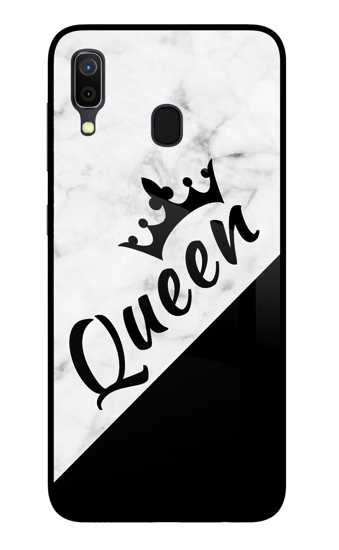 Queen Samsung A30 Glass Case - Queen Samsung A30 Glass Case Queen Samsung A30 Glass Case