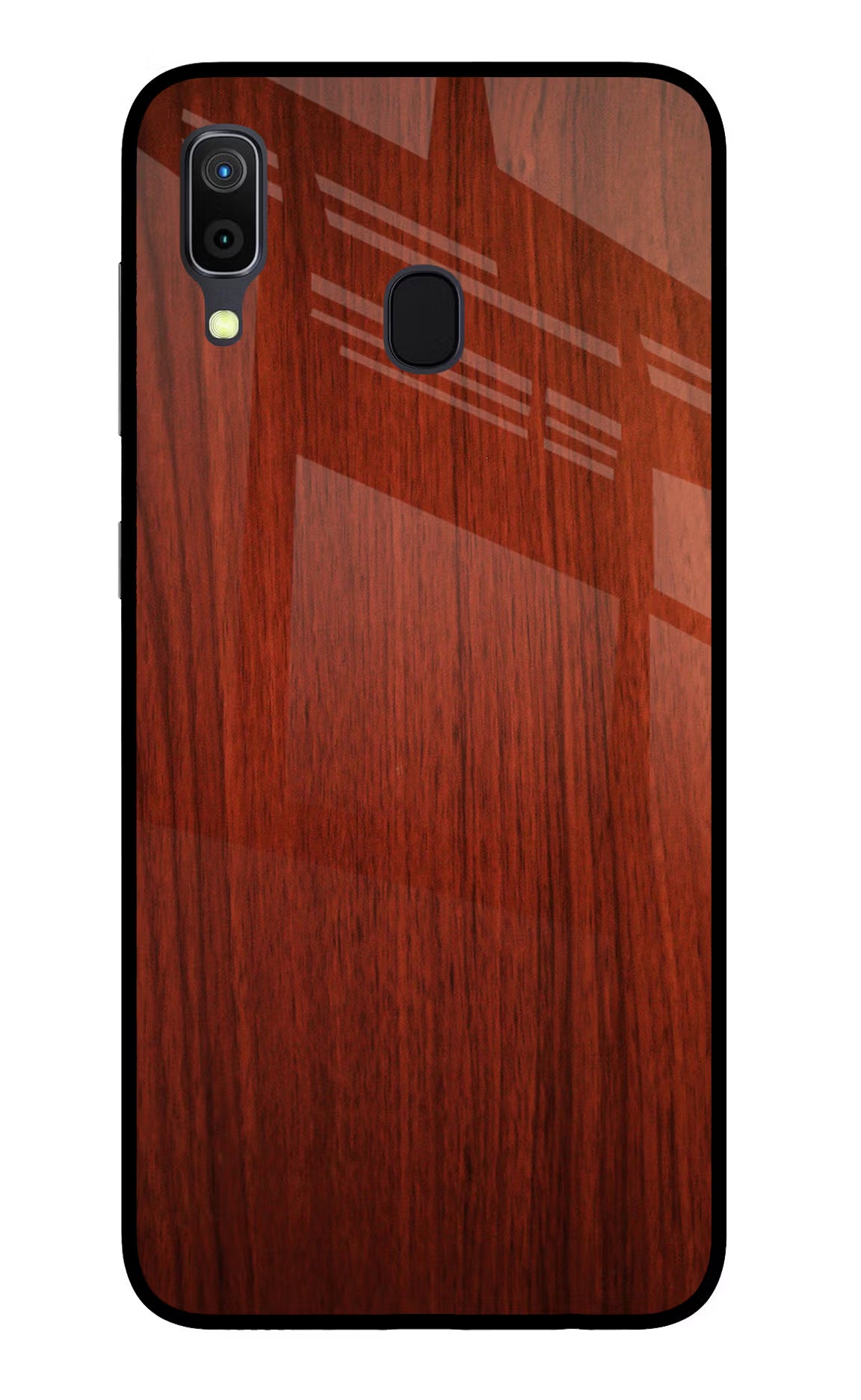 Wooden Plain Pattern Samsung A30 Glass Case - Wooden Plain Pattern Samsung A30 Glass Case Wooden Plain Pattern Samsung A30 Glass Case