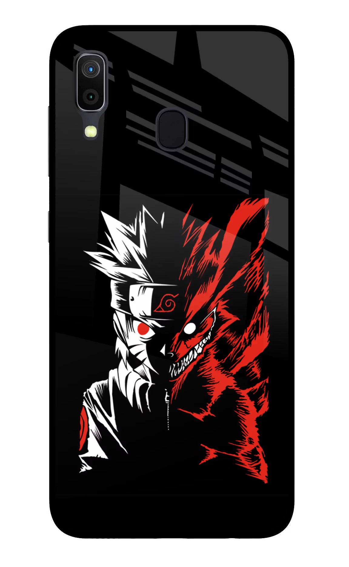 Naruto Two Face Samsung A30 Glass Case - Naruto Two Face Samsung A30 Glass Case Naruto Two Face Samsung A30 Glass Case