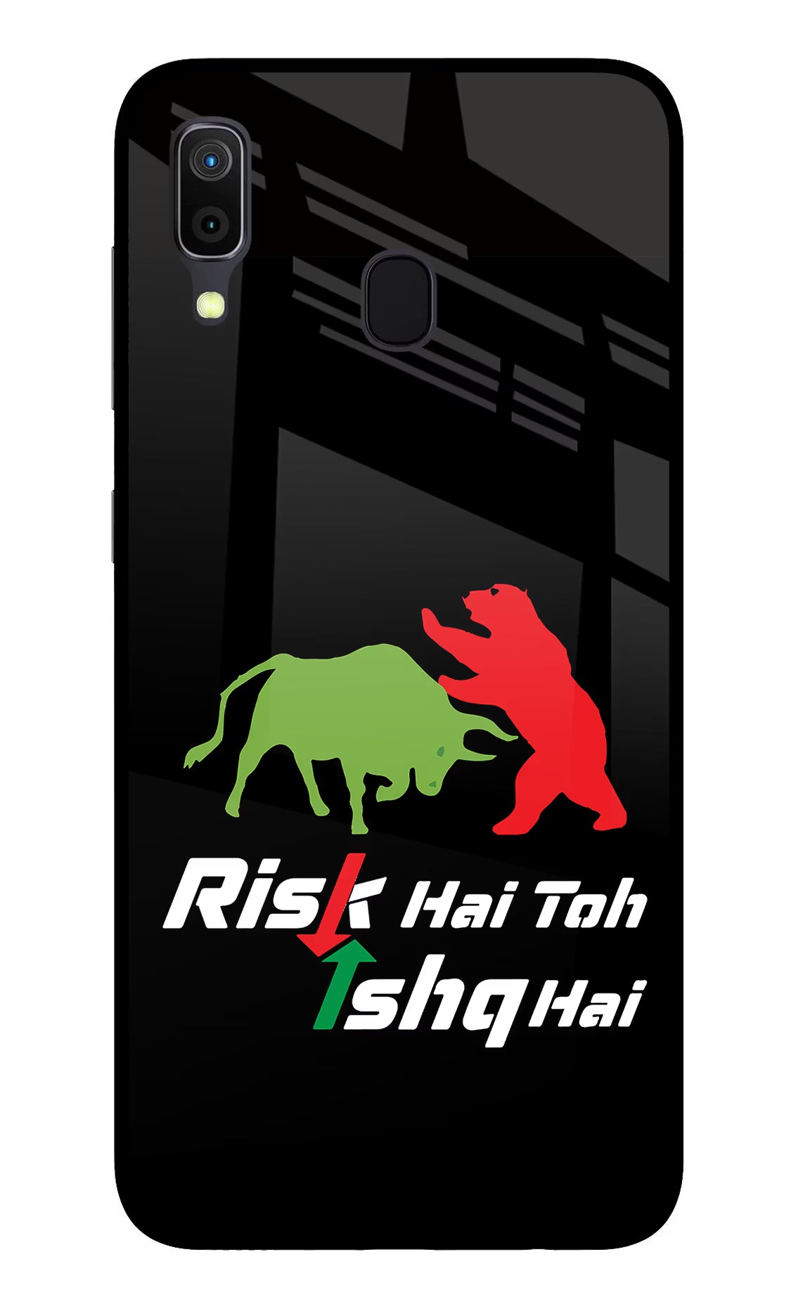 Risk Hai Toh Ishq Hai Samsung A30 Glass Case - Risk Hai Toh Ishq Hai Samsung A30 Glass Case Risk Hai Toh Ishq Hai Samsung A30 Glass Case