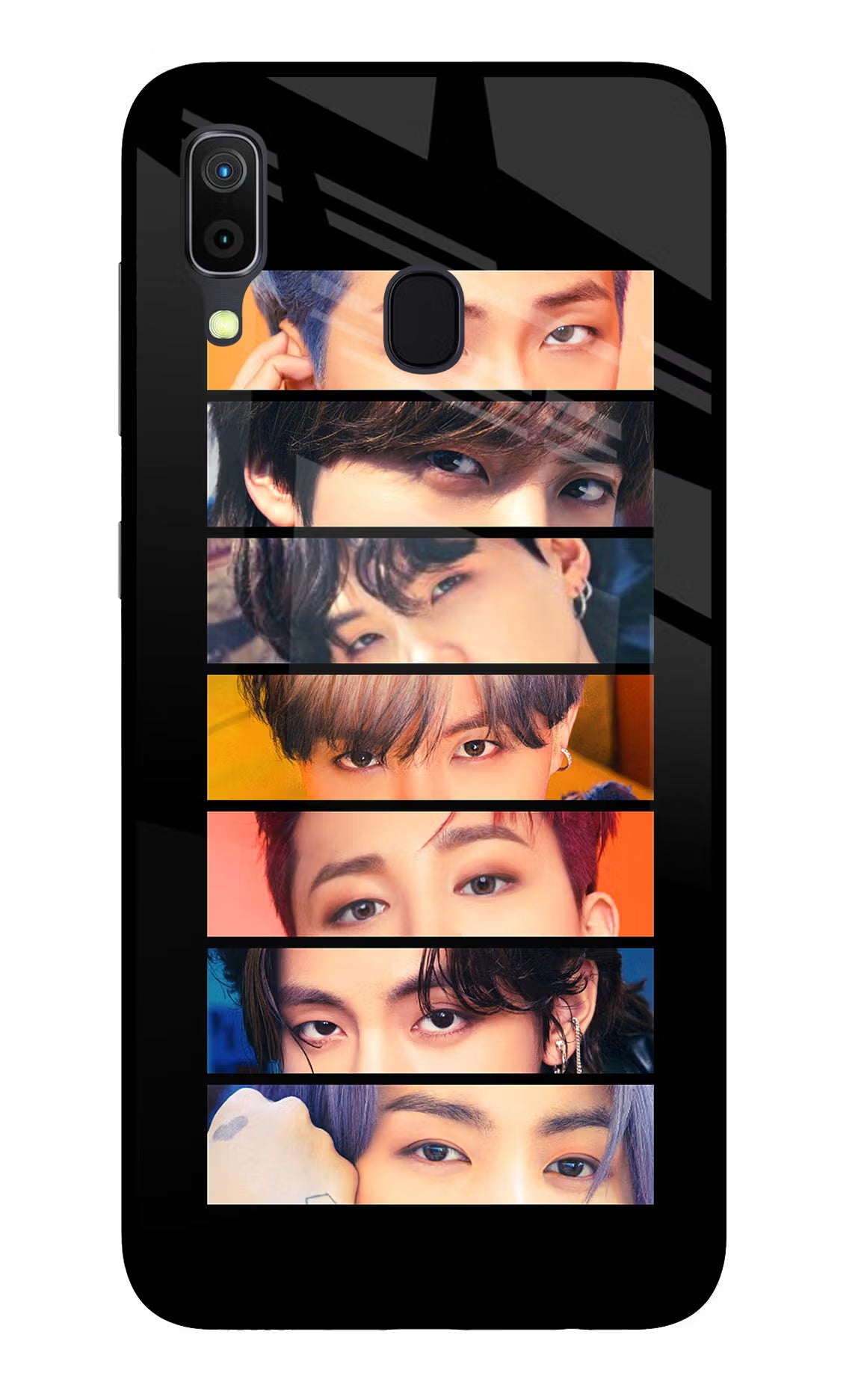 BTS Eyes Samsung A30 Glass Case - BTS Eyes Samsung A30 Glass Case BTS Eyes Samsung A30 Glass Case