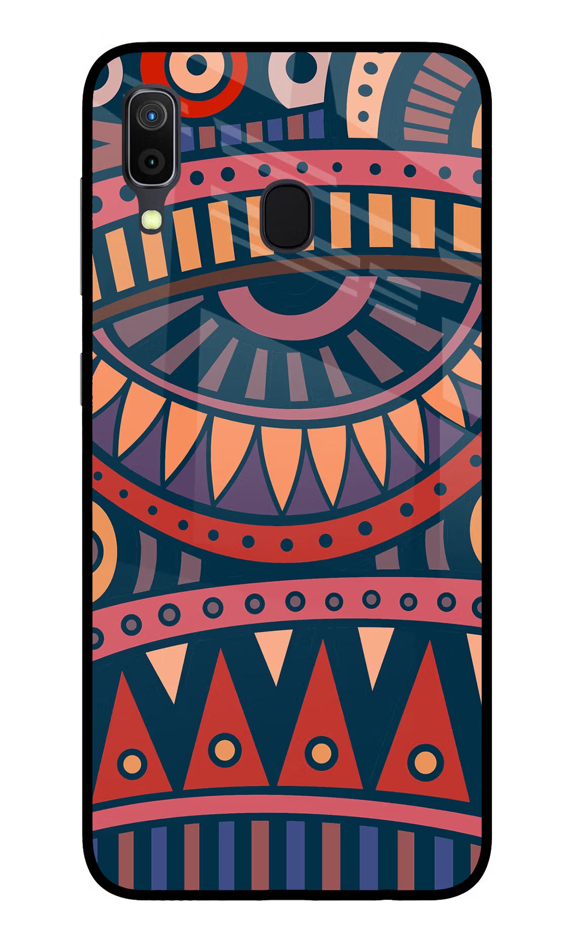 African Culture Design Samsung A30 Glass Case - African Culture Design Samsung A30 Glass Case African Culture Design Samsung A30 Glass Case