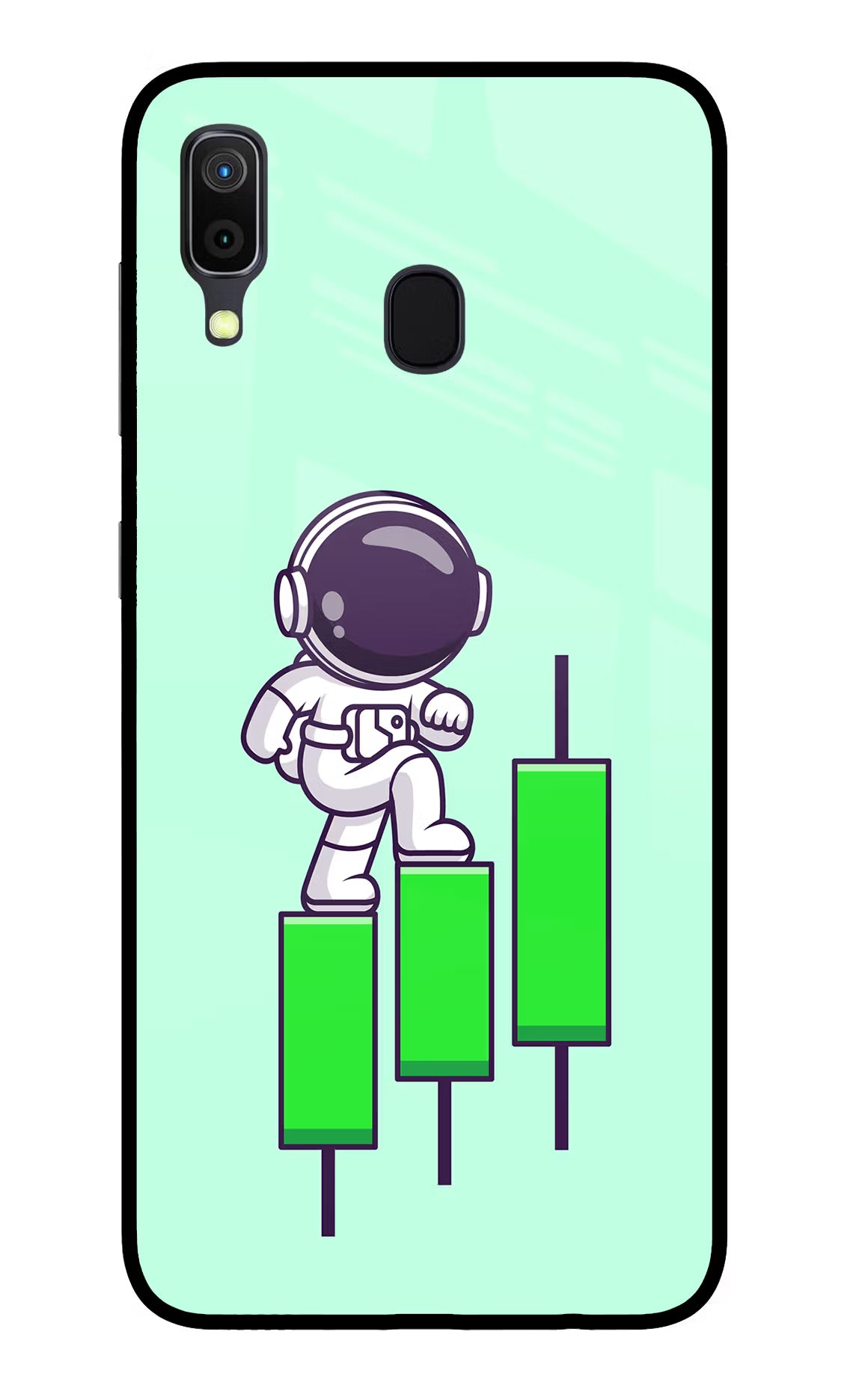 Astronaut Trader Samsung A30 Glass Case - Astronaut Trader Samsung A30 Glass Case Astronaut Trader Samsung A30 Glass Case