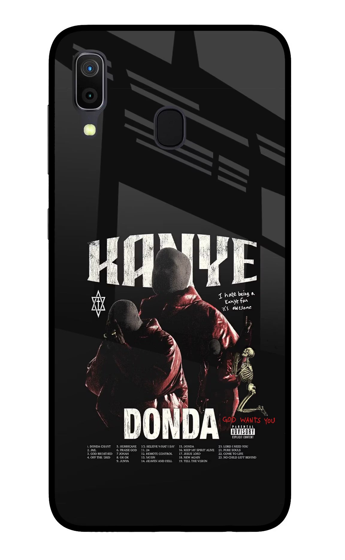 Donda Kanye West Samsung A30 Glass Case - Donda Kanye West Samsung A30 Glass Case Donda Kanye West Samsung A30 Glass Case