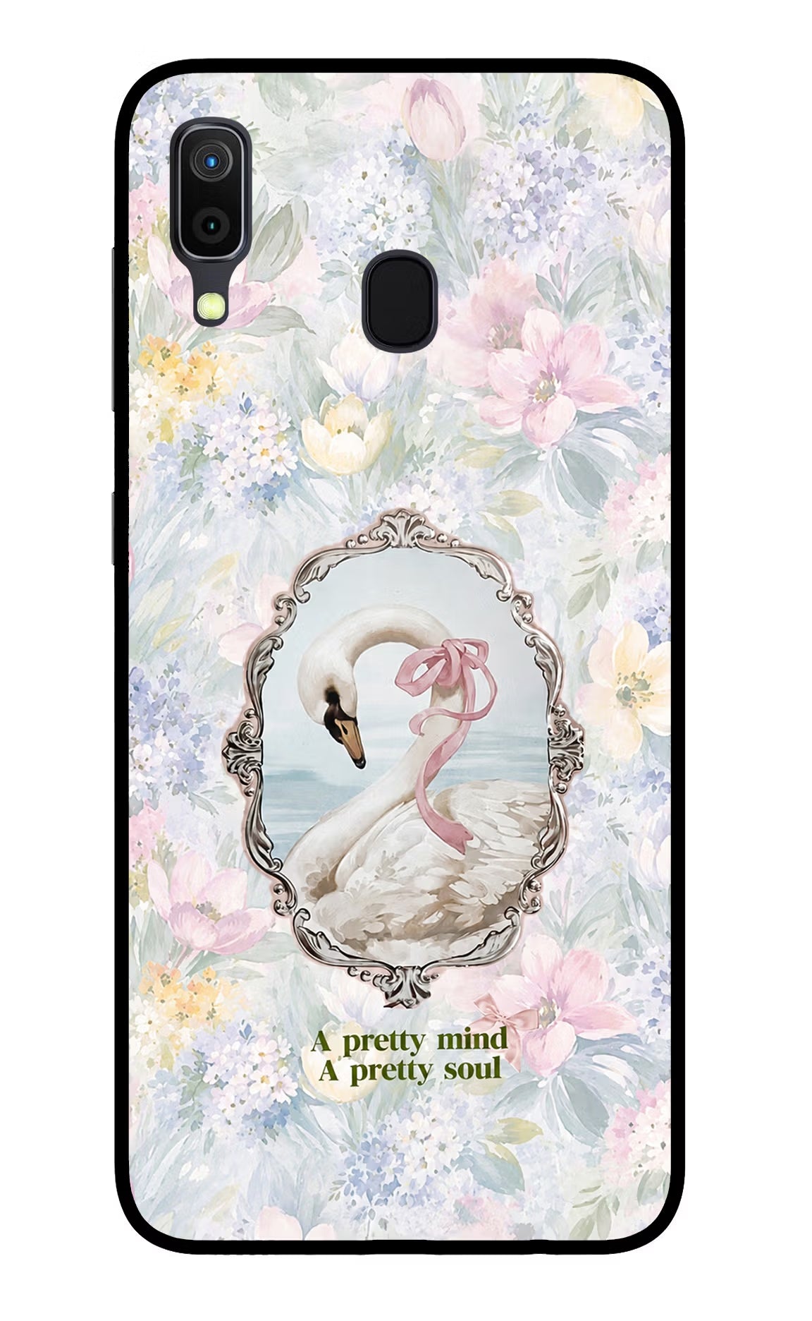 Pretty Mind Pretty Soul Samsung A30 Glass Case - Pretty Mind Pretty Soul Samsung A30 Glass Case Pretty Mind Pretty Soul Samsung A30 Glass Case
