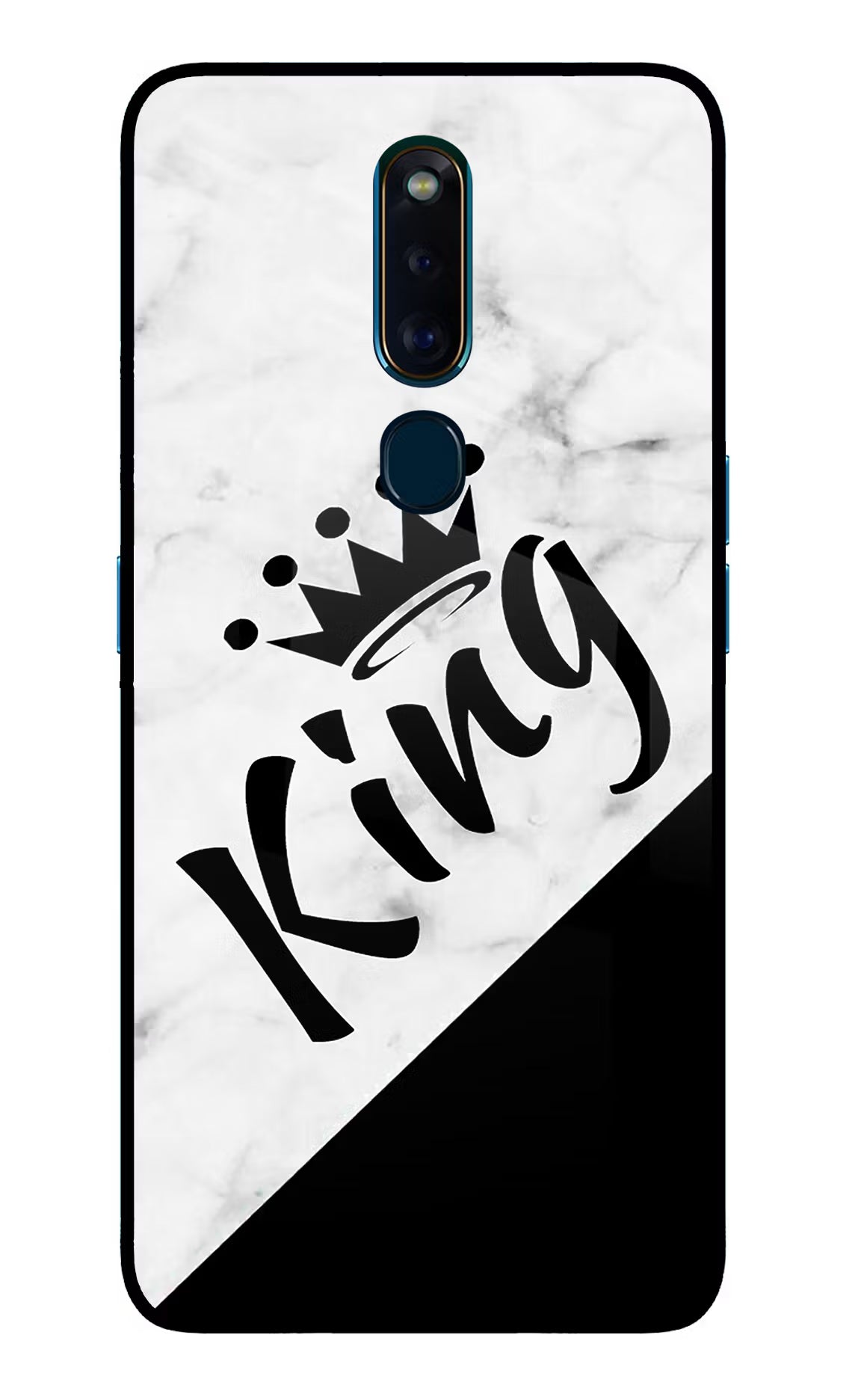 King Oppo F11 Pro Glass Case - King Oppo F11 Pro Glass Case King Oppo F11 Pro Glass Case