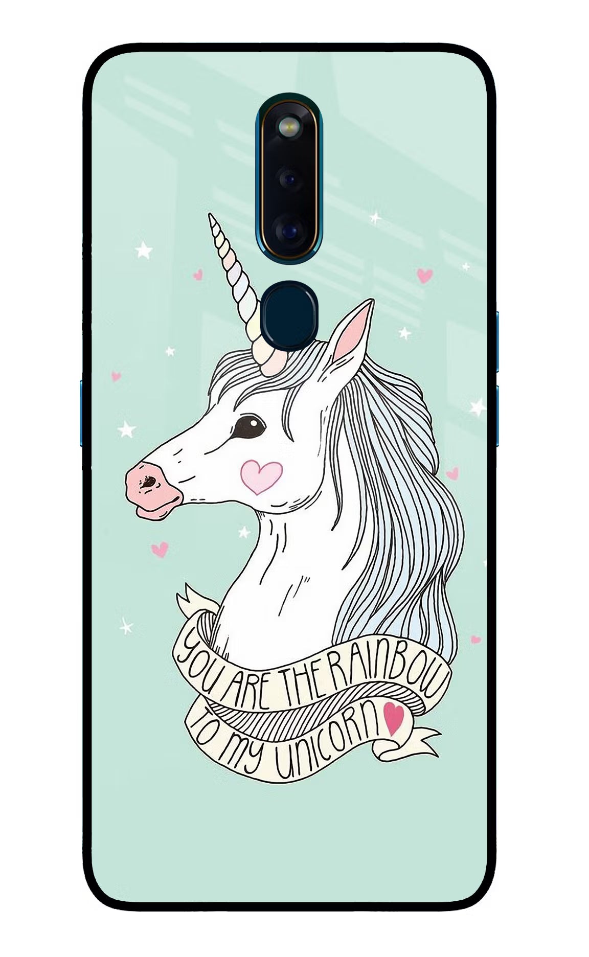 Unicorn Wallpaper Oppo F11 Pro Glass Case - Unicorn Wallpaper Oppo F11 Pro Glass Case Unicorn Wallpaper Oppo F11 Pro Glass Case