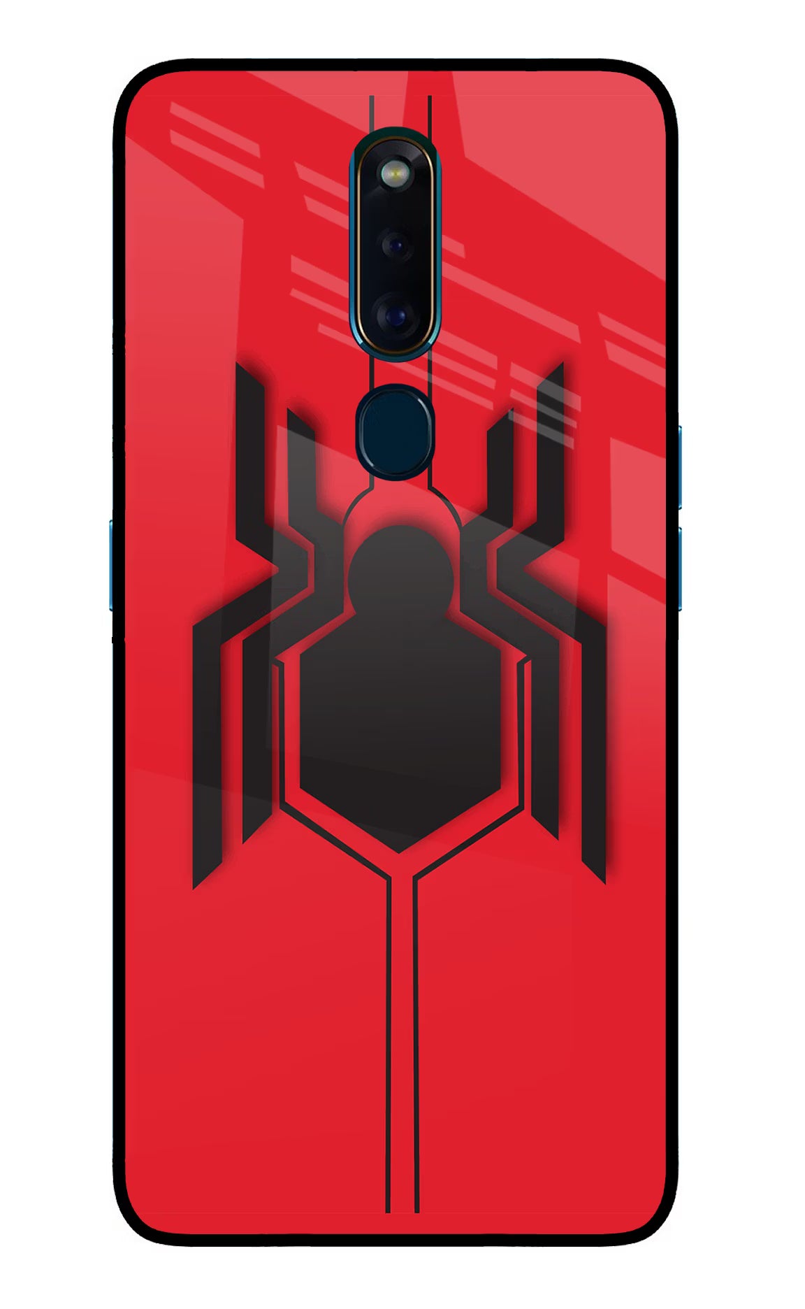 Spider Oppo F11 Pro Glass Case - Spider Oppo F11 Pro Glass Case Spider Oppo F11 Pro Glass Case