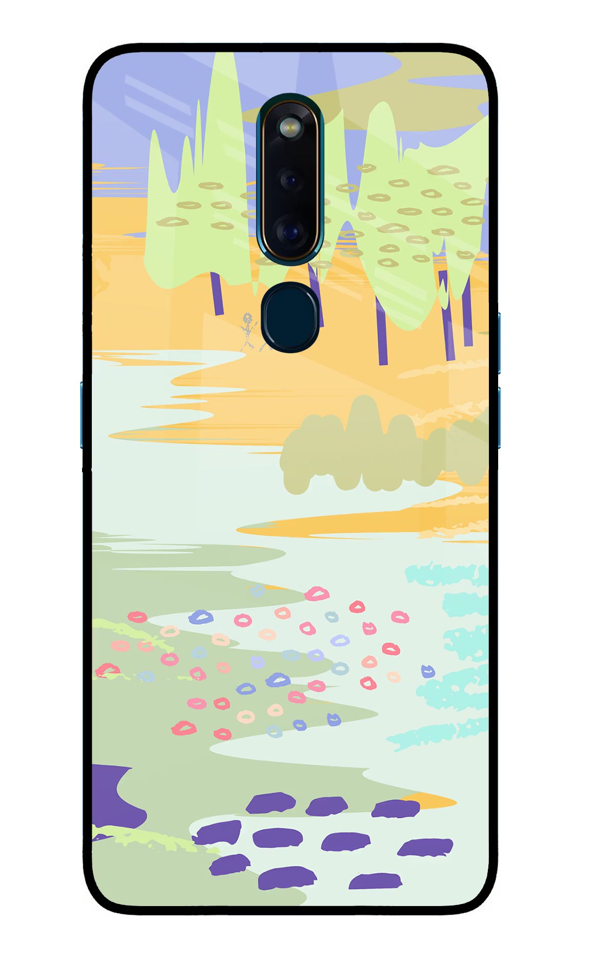 Scenery Oppo F11 Pro Glass Case - Scenery Oppo F11 Pro Glass Case Scenery Oppo F11 Pro Glass Case