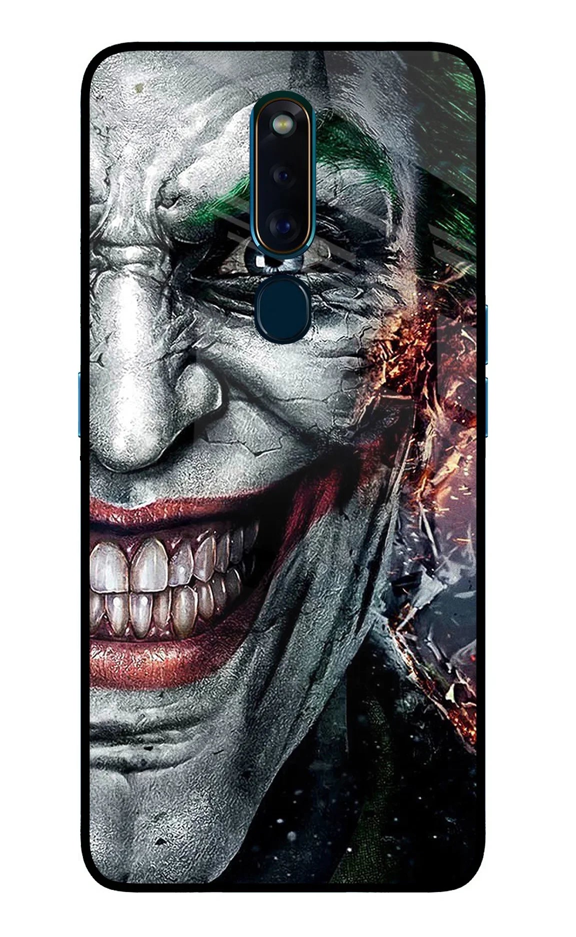 Joker Cam Oppo F11 Pro Glass Case - Joker Cam Oppo F11 Pro Glass Case Joker Cam Oppo F11 Pro Glass Case
