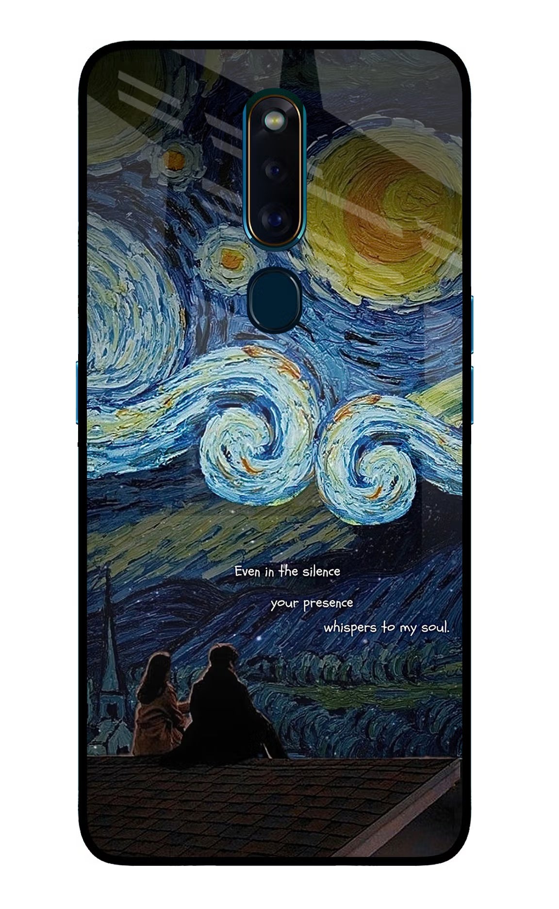 Softcore Oppo F11 Pro Glass Case - Softcore Oppo F11 Pro Glass Case Softcore Oppo F11 Pro Glass Case