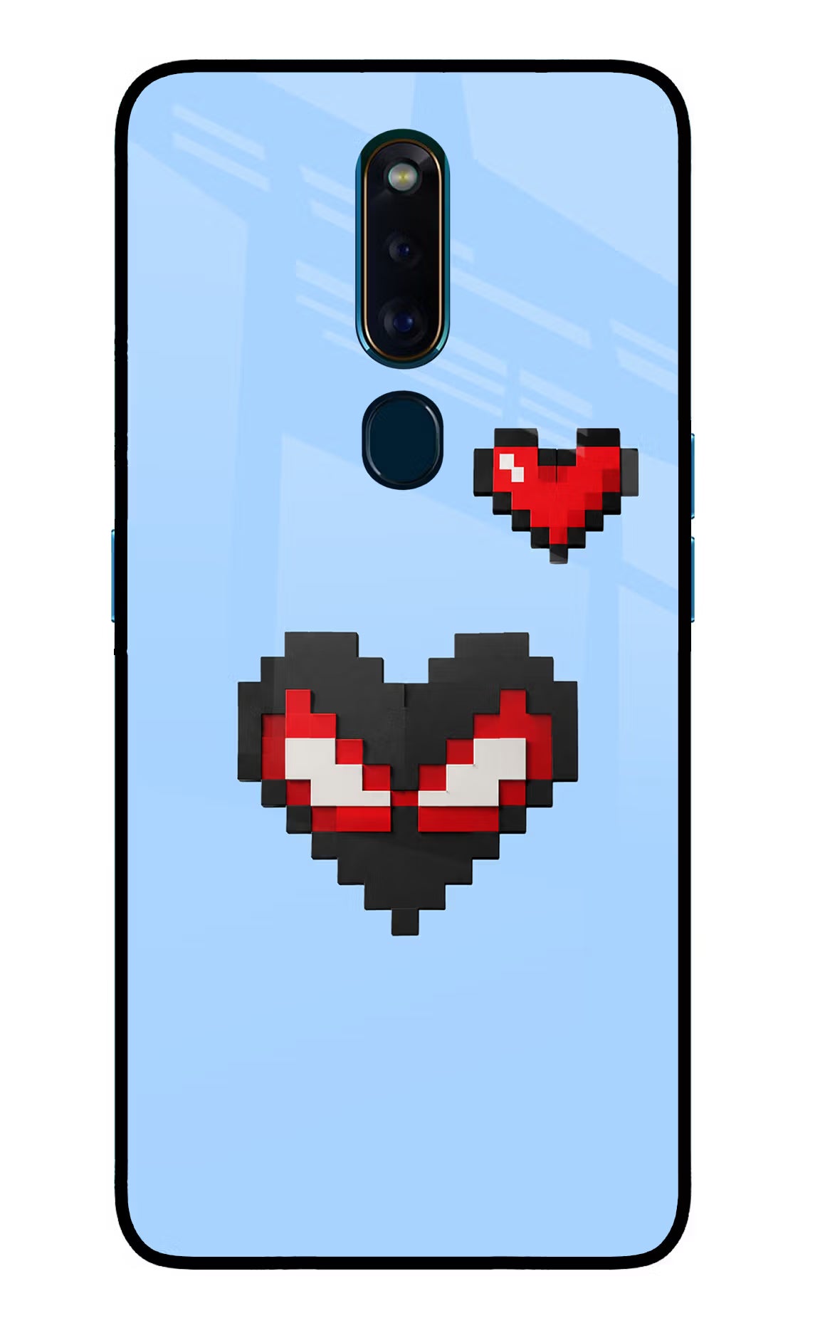 Peter Heart Oppo F11 Pro Glass Case - Peter Heart Oppo F11 Pro Glass Case Peter Heart Oppo F11 Pro Glass Case
