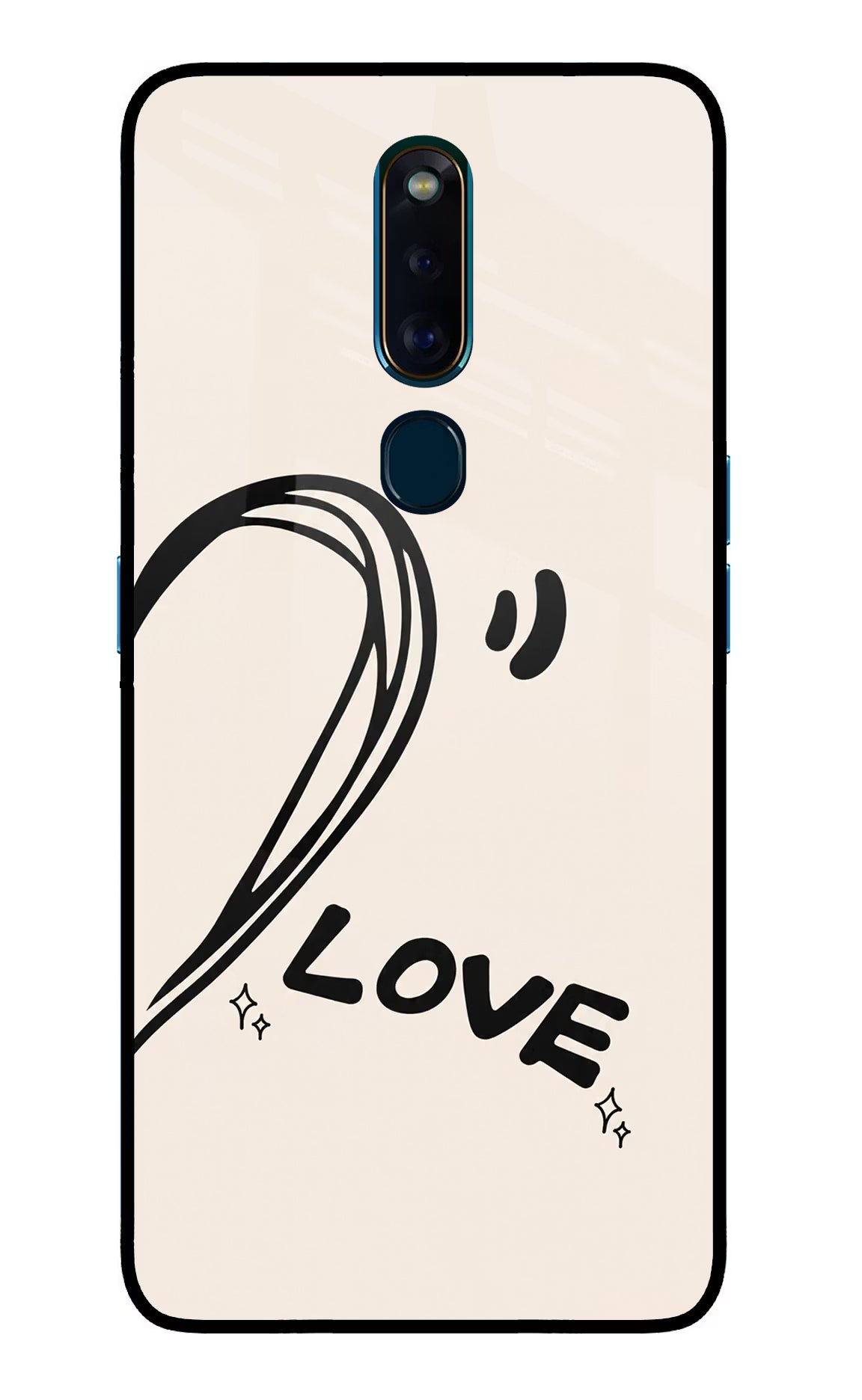 Soul Line Oppo F11 Pro Glass Case - Soul Line Oppo F11 Pro Glass Case Soul Line Oppo F11 Pro Glass Case