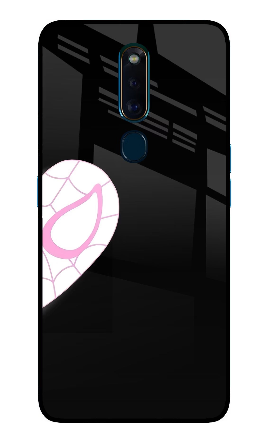 Gwen Mask Oppo F11 Pro Glass Case - Gwen Mask Oppo F11 Pro Glass Case Gwen Mask Oppo F11 Pro Glass Case