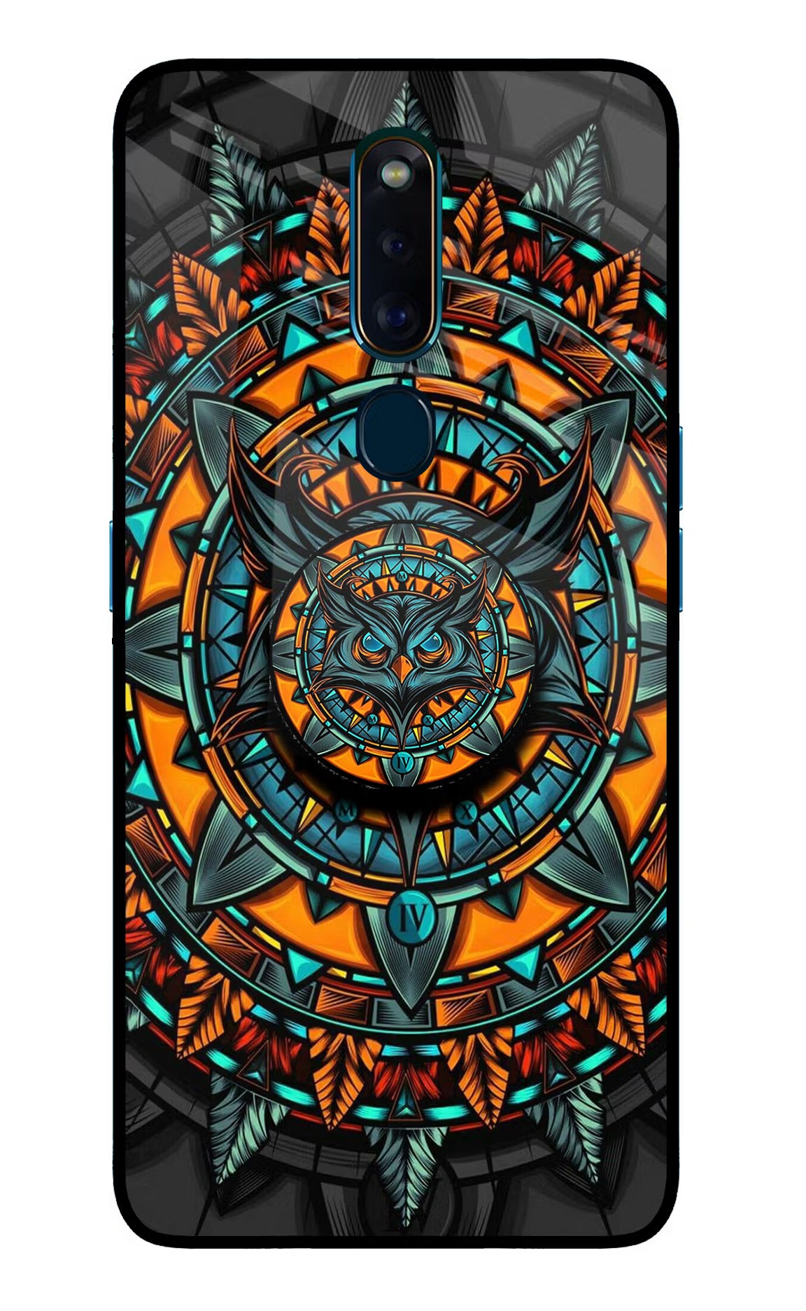 Angry Owl Oppo F11 Pro Glass Case - Angry Owl Oppo F11 Pro Glass Case Angry Owl Oppo F11 Pro Glass Case