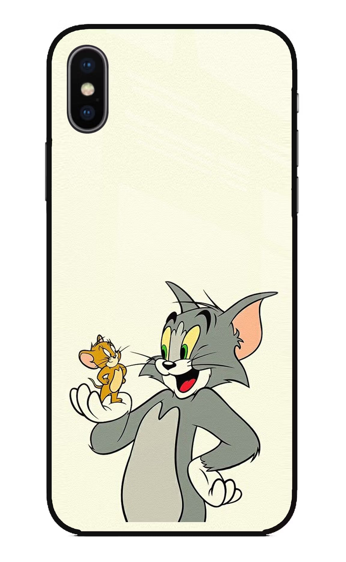 Tom & Jerry iPhone XS Glass Case - Tom & Jerry iPhone XS Glass Case Tom & Jerry iPhone XS Glass Case