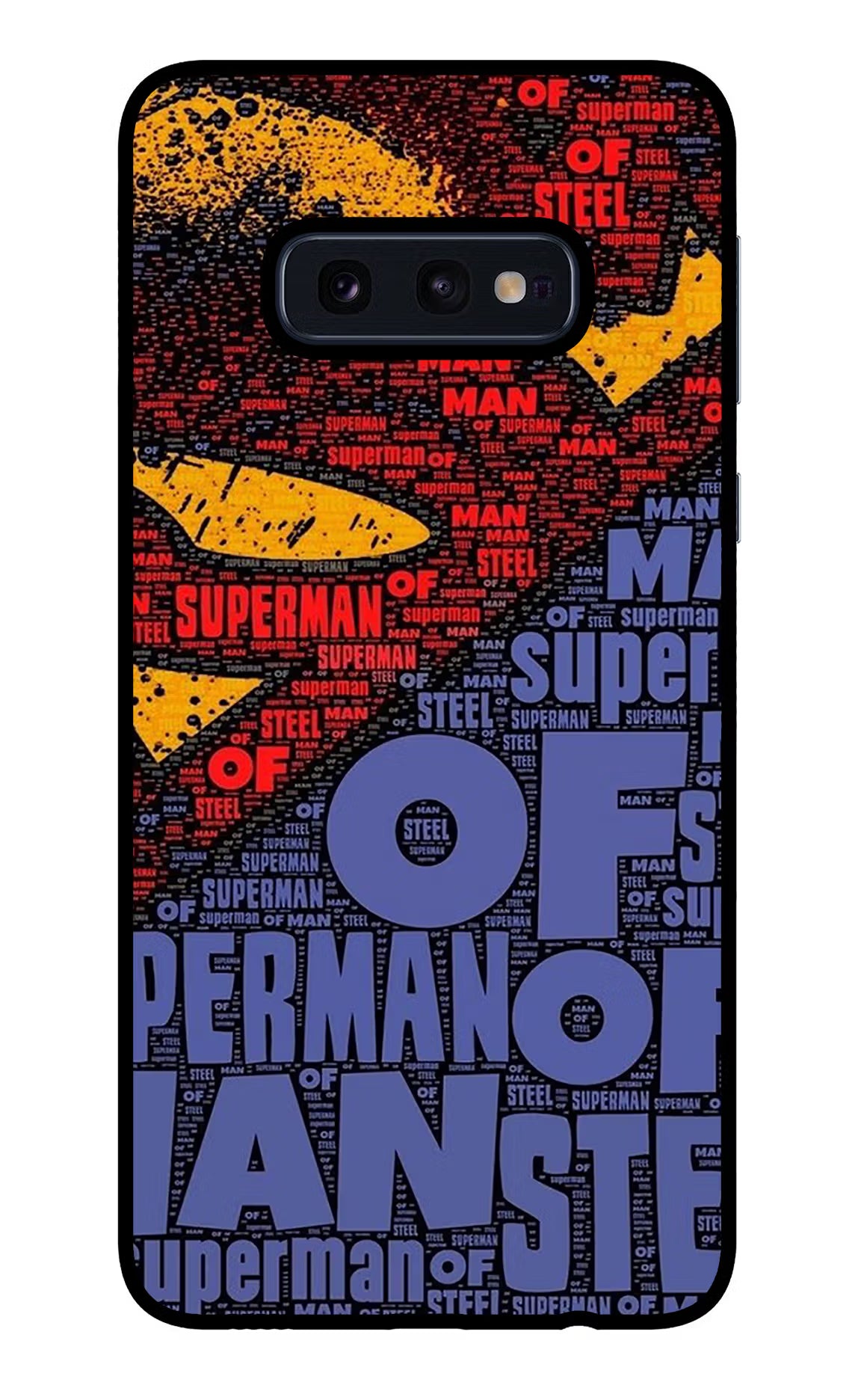 Superman Samsung S10E Back Cover - Superman Samsung S10E Glass Case Back Cover by Casekaro Superman Samsung S10E Glass Case Back Cover by Casekaro