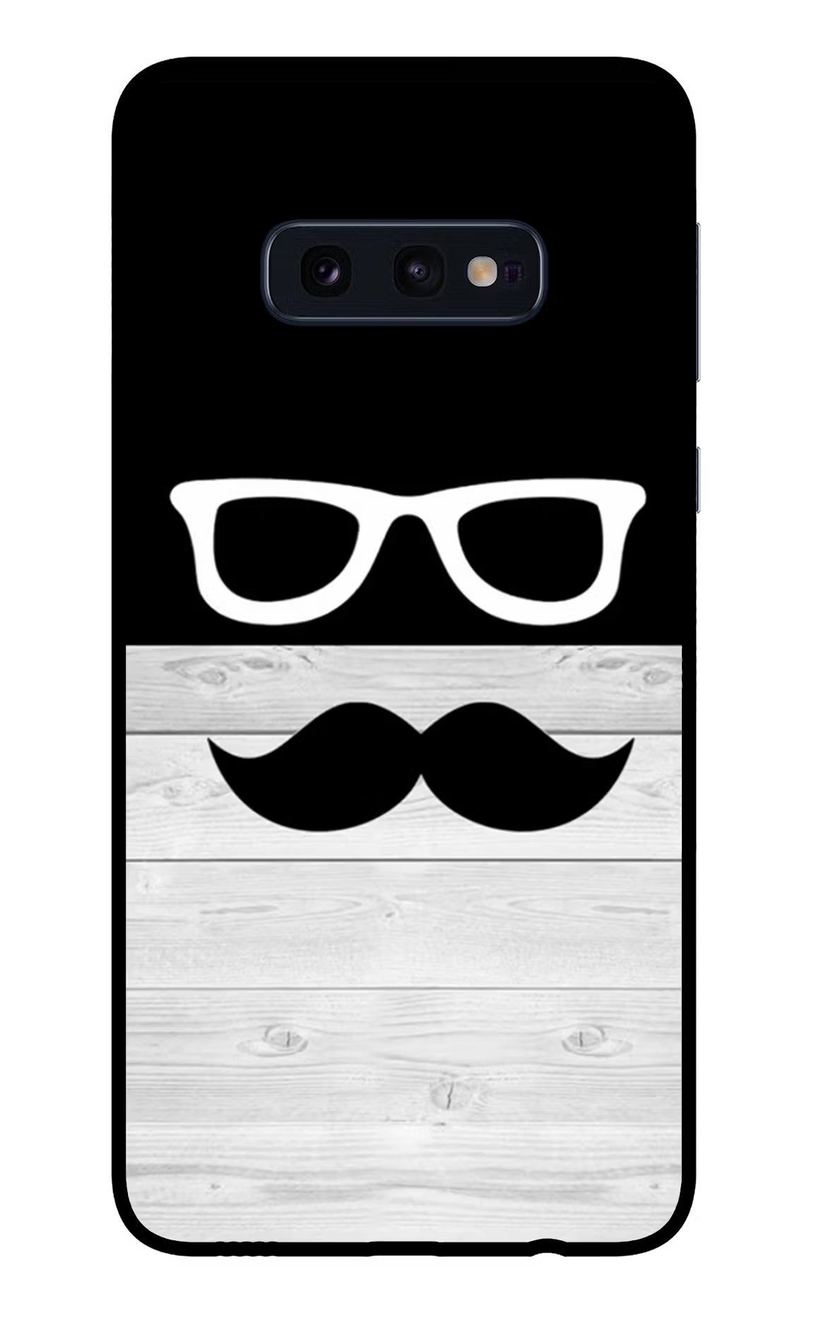 Mustache Samsung S10E Glass Case - Mustache Samsung S10E Glass Case Mustache Samsung S10E Glass Case