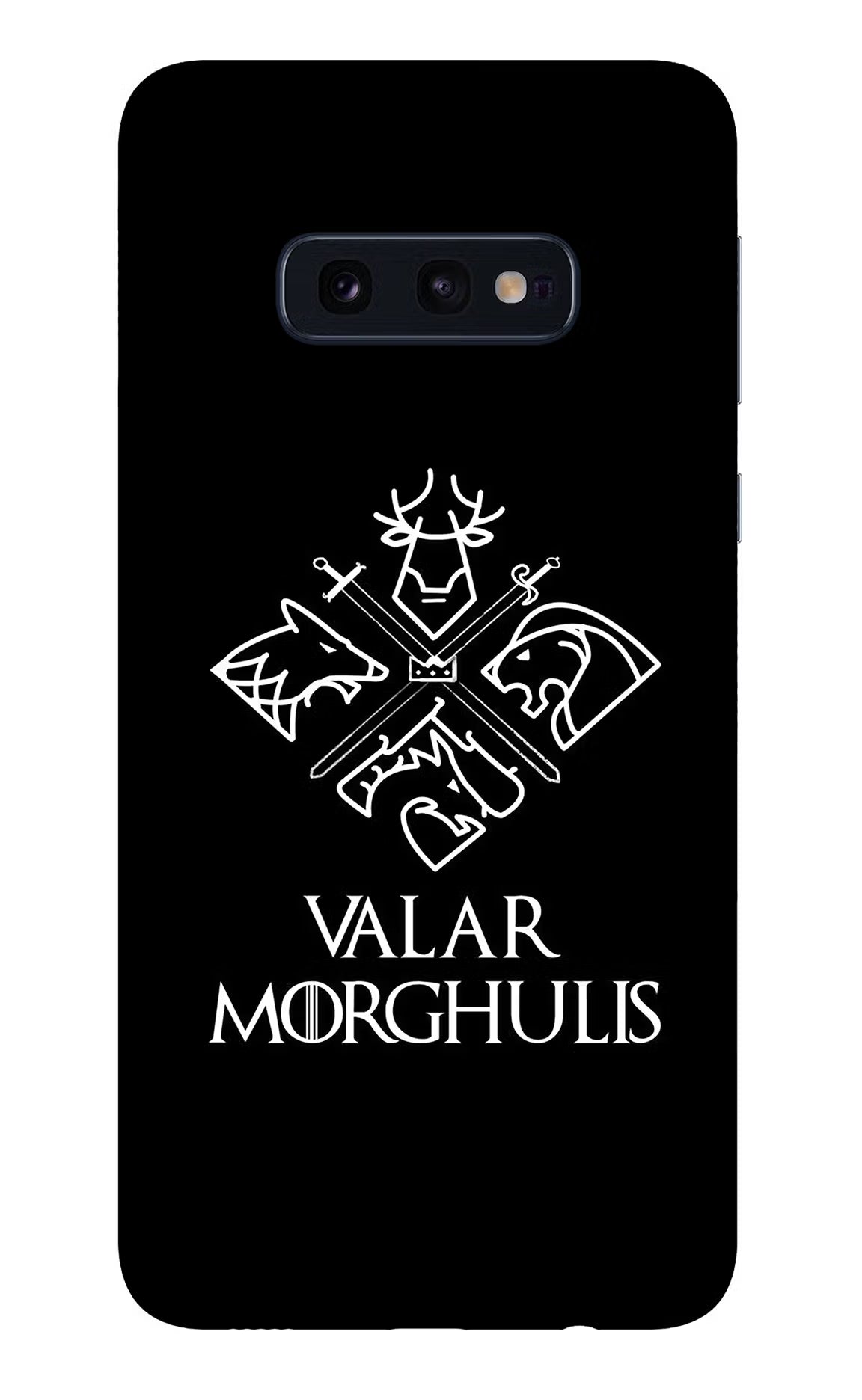 Valar Morghulis | Game Of Thrones Samsung S10E Back Cover - Valar Morghulis | Game Of Thrones Samsung S10E Glass Case Back Cover by Casekaro Valar Morghulis | Game Of Thrones Samsung S10E Glass Case Back Cover by Casekaro