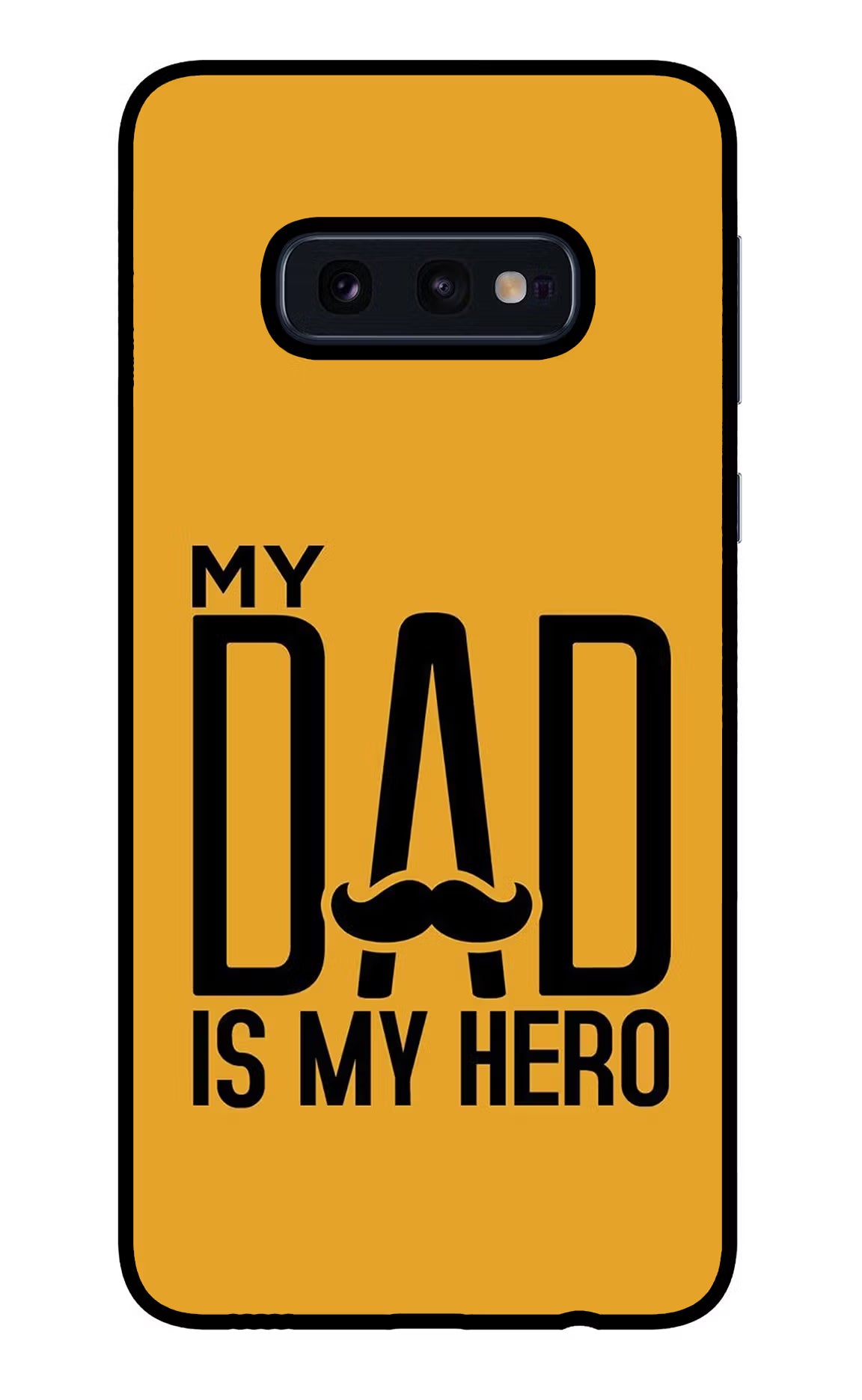 My Dad Is My Hero Samsung S10E Glass Case - My Dad Is My Hero Samsung S10E Glass Case My Dad Is My Hero Samsung S10E Glass Case