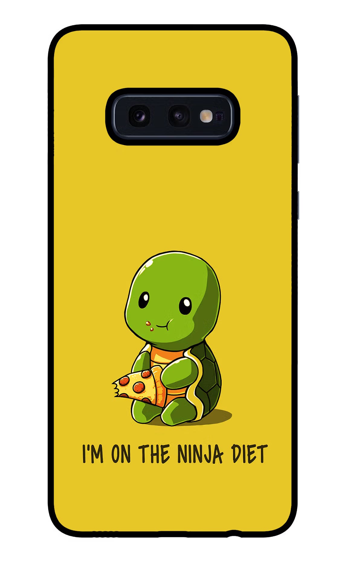 I'm on Ninja Diet Samsung S10E Back Cover - I'm on Ninja Diet Samsung S10E Glass Case Back Cover by Casekaro I'm on Ninja Diet Samsung S10E Glass Case Back Cover by Casekaro