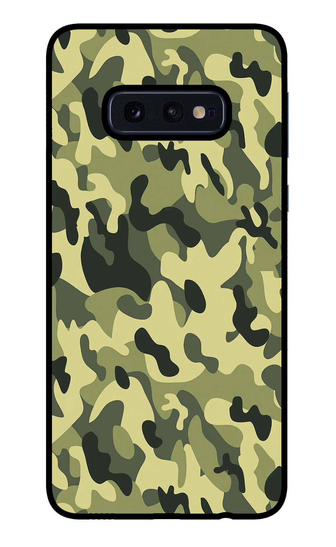 Camouflage Samsung S10E Glass Case - Camouflage Samsung S10E Glass Case Camouflage Samsung S10E Glass Case