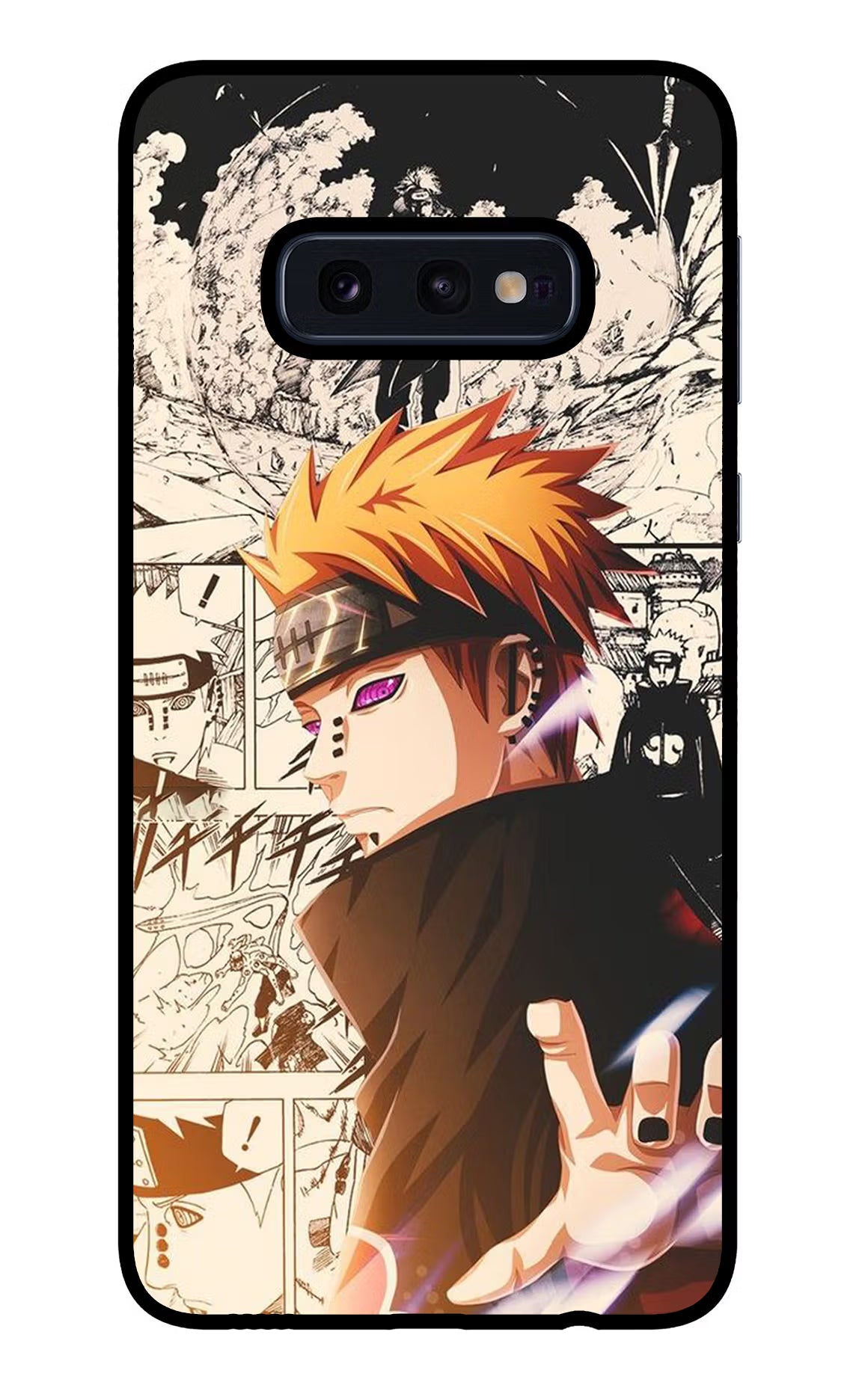 Pain Anime Samsung S10E Back Cover - Pain Anime Samsung S10E Glass Case Back Cover by Casekaro Pain Anime Samsung S10E Glass Case Back Cover by Casekaro