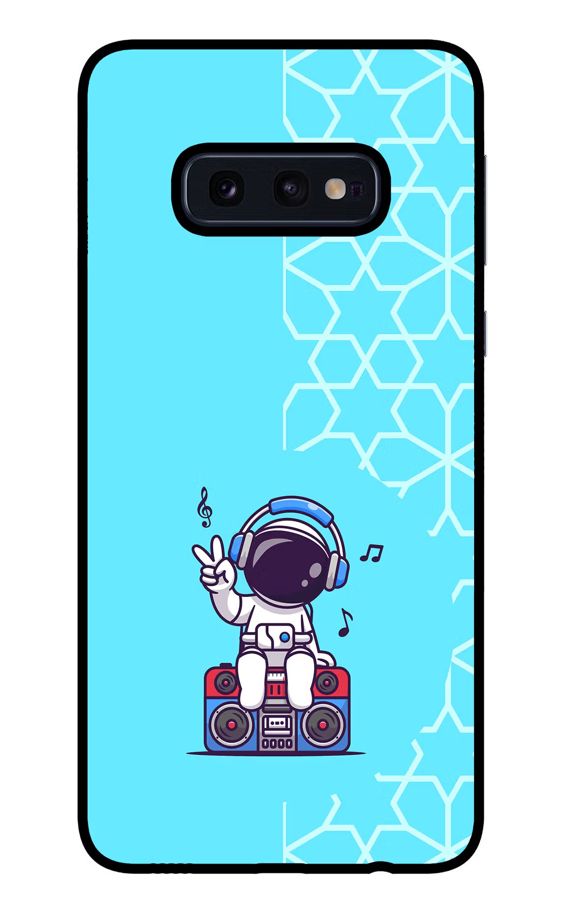 Cute Astronaut Chilling Samsung S10E Glass Case - Cute Astronaut Chilling Samsung S10E Glass Case Cute Astronaut Chilling Samsung S10E Glass Case