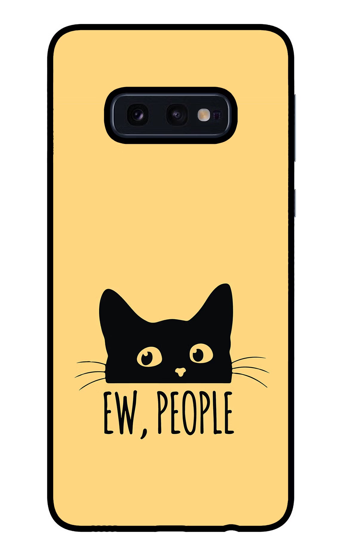 Ew People Catitude Samsung S10E Glass Case - Ew People Catitude Samsung S10E Glass Case Ew People Catitude Samsung S10E Glass Case