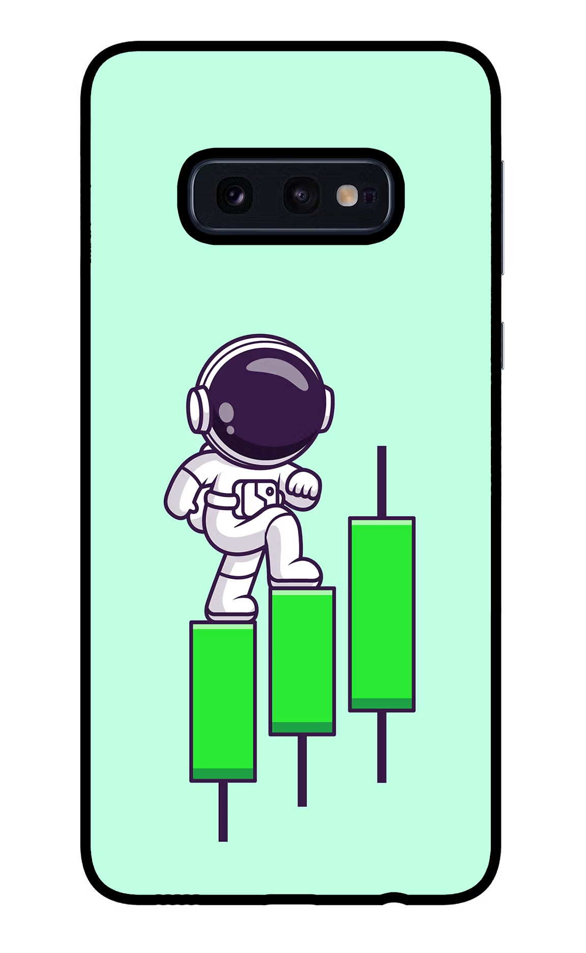 Astronaut Trader Samsung S10E Glass Case - Astronaut Trader Samsung S10E Glass Case Astronaut Trader Samsung S10E Glass Case