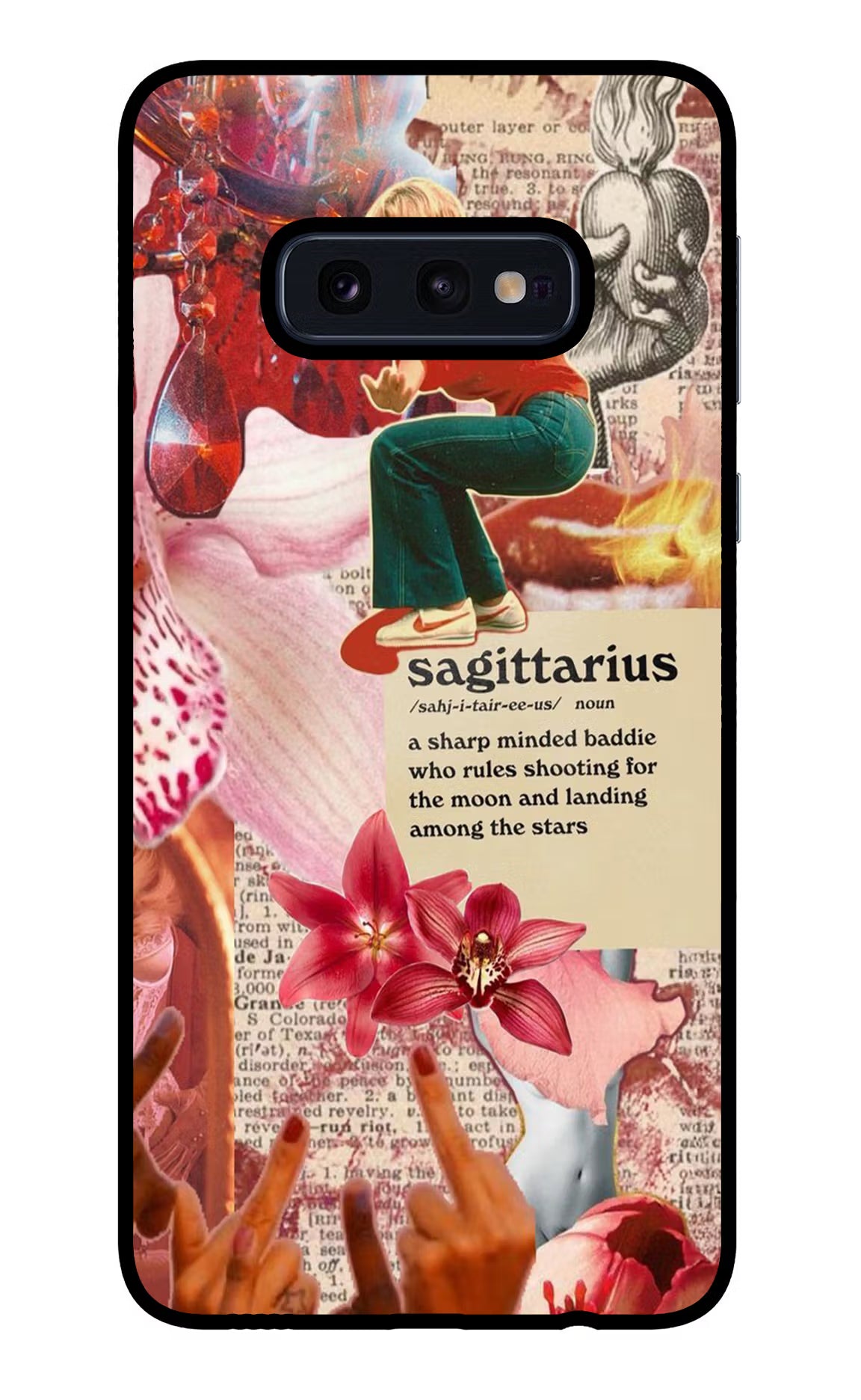 Sagittarius Zodiac Samsung S10E Back Cover - Sagittarius Zodiac Samsung S10E Glass Case Back Cover by Casekaro Sagittarius Zodiac Samsung S10E Glass Case Back Cover by Casekaro
