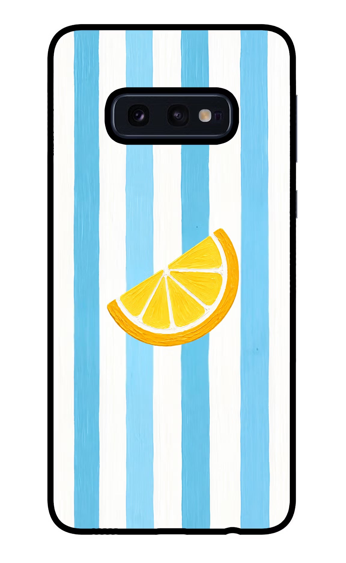 Summer Lemon Samsung S10E Back Cover - Summer Lemon Samsung S10E Glass Case Back Cover by Casekaro Summer Lemon Samsung S10E Glass Case Back Cover by Casekaro