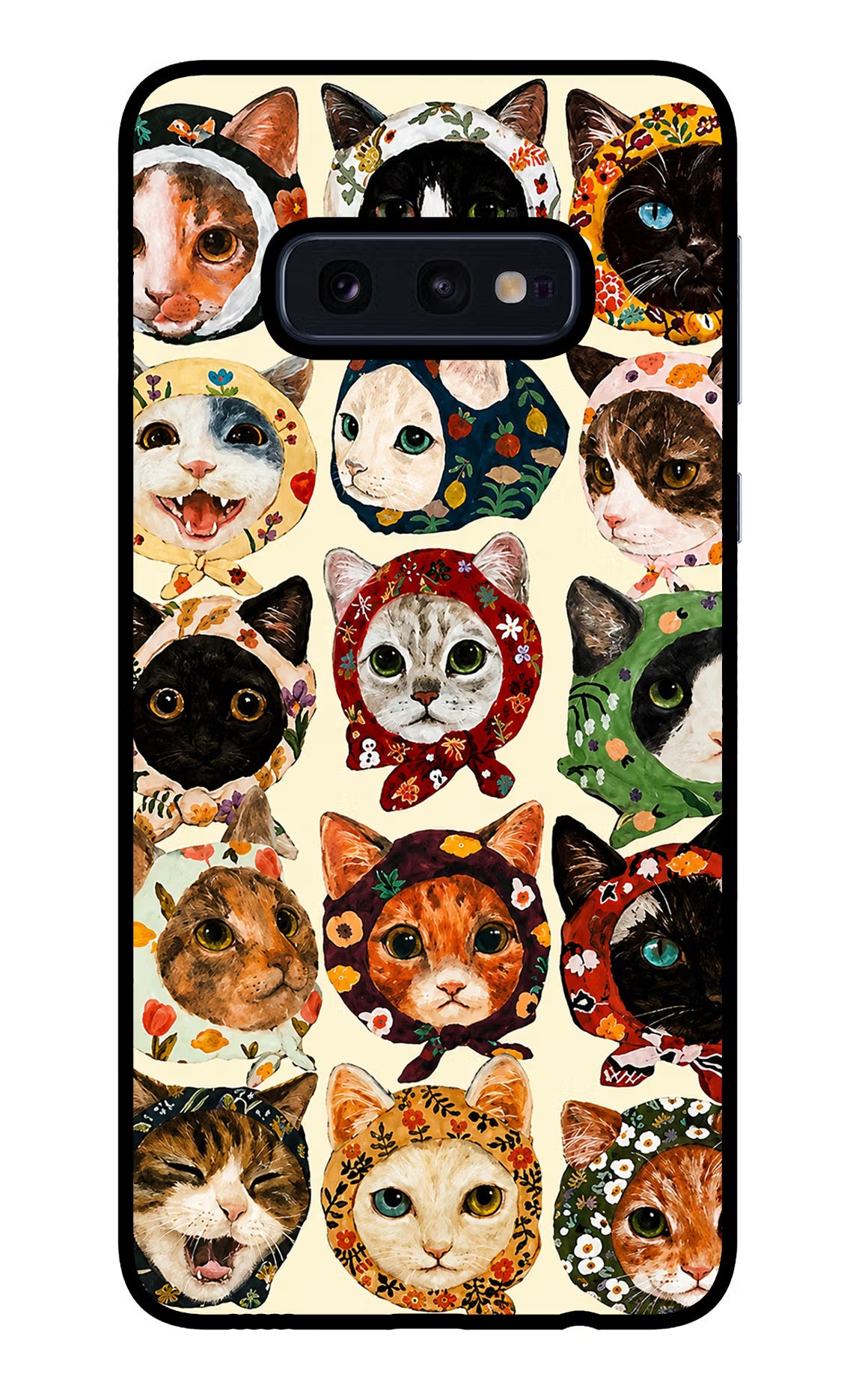 Cool Cat Samsung S10E Glass Case - Cool Cat Samsung S10E Glass Case Cool Cat Samsung S10E Glass Case
