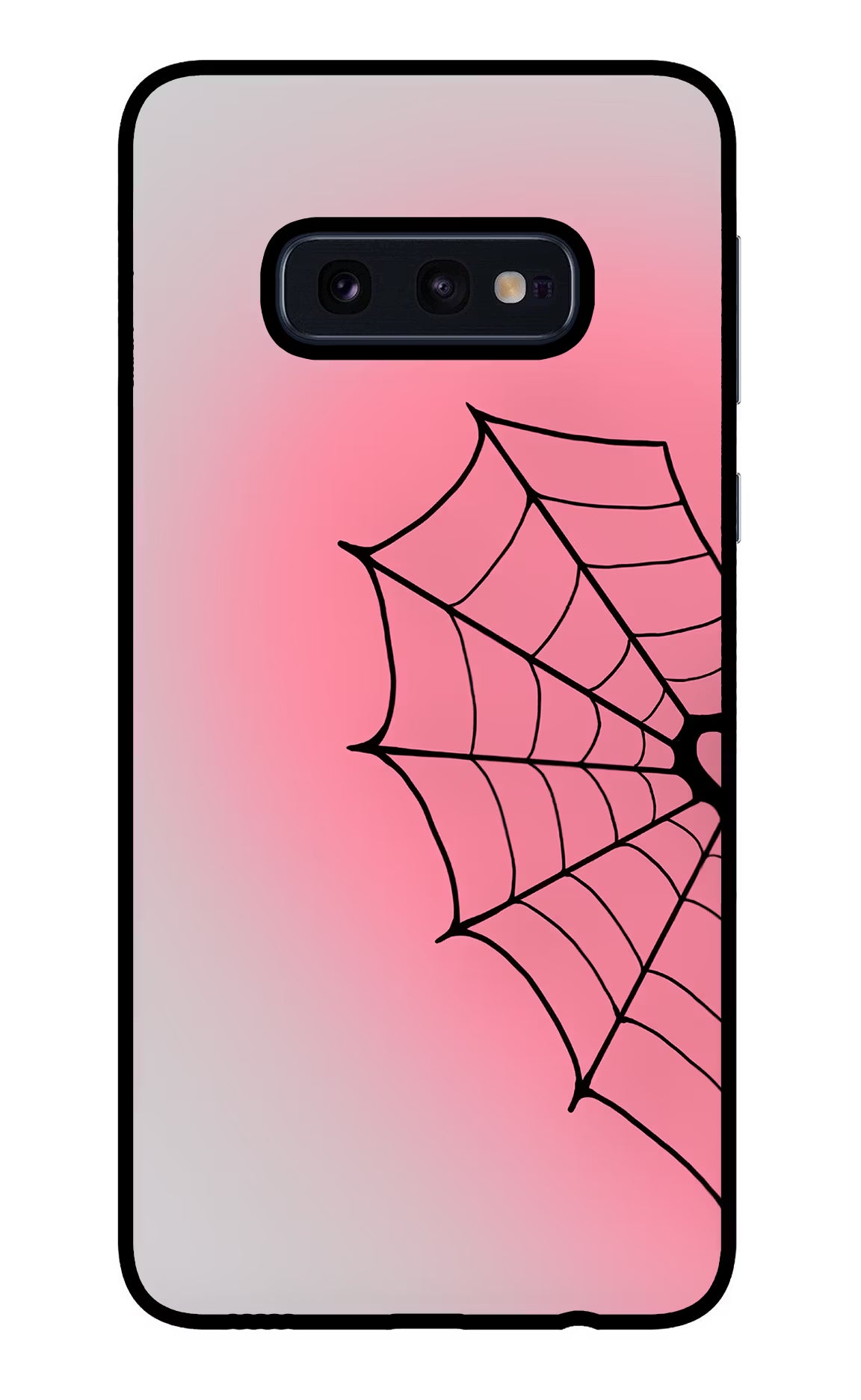 Pink Web Samsung S10E Glass Case - Pink Web Samsung S10E Glass Case Pink Web Samsung S10E Glass Case