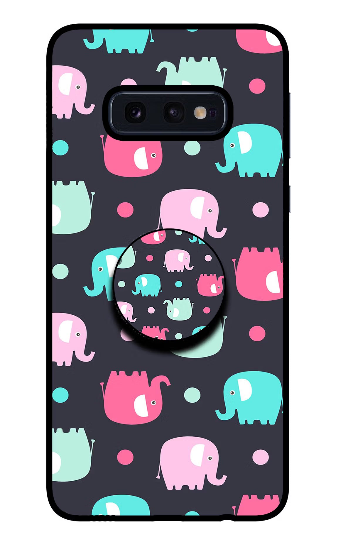 Baby Elephants Samsung S10E Pop Case - Baby Elephants Samsung S10E Pop Case by Casekaro Baby Elephants Samsung S10E Pop Case by Casekaro
