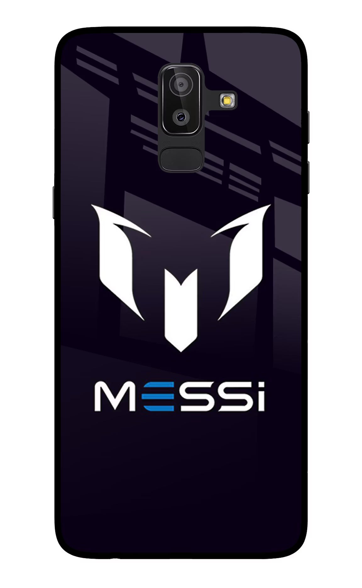 Messi Logo Samsung On8 2018 Back Cover - Messi Logo Samsung On8 2018 Glass Case Back Cover by Casekaro Messi Logo Samsung On8 2018 Glass Case Back Cover by Casekaro