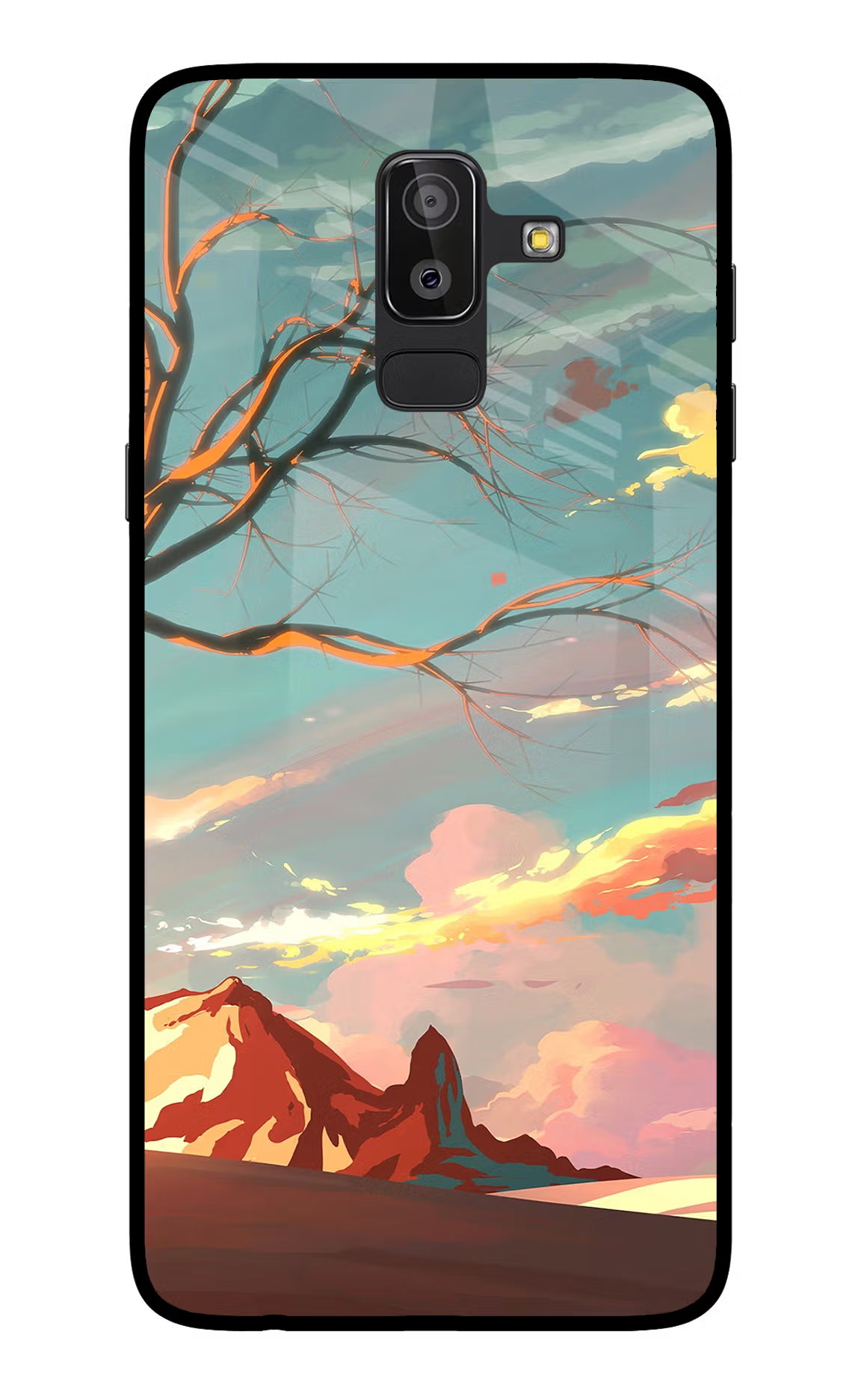 Scenery Samsung On8 2018 Glass Case - Scenery Samsung On8 2018 Glass Case Scenery Samsung On8 2018 Glass Case