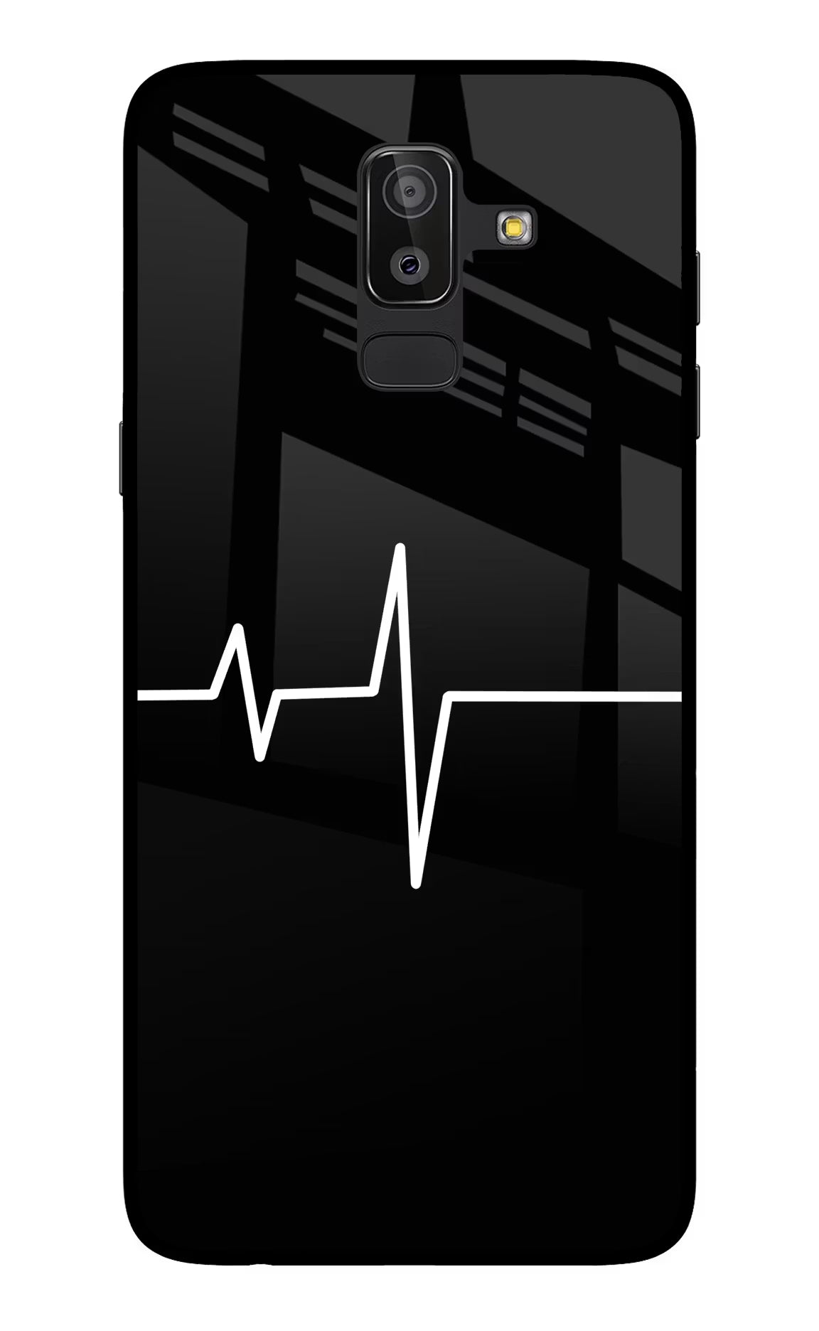 Heart Beats Samsung On8 2018 Glass Case - Heart Beats Samsung On8 2018 Glass Case Heart Beats Samsung On8 2018 Glass Case