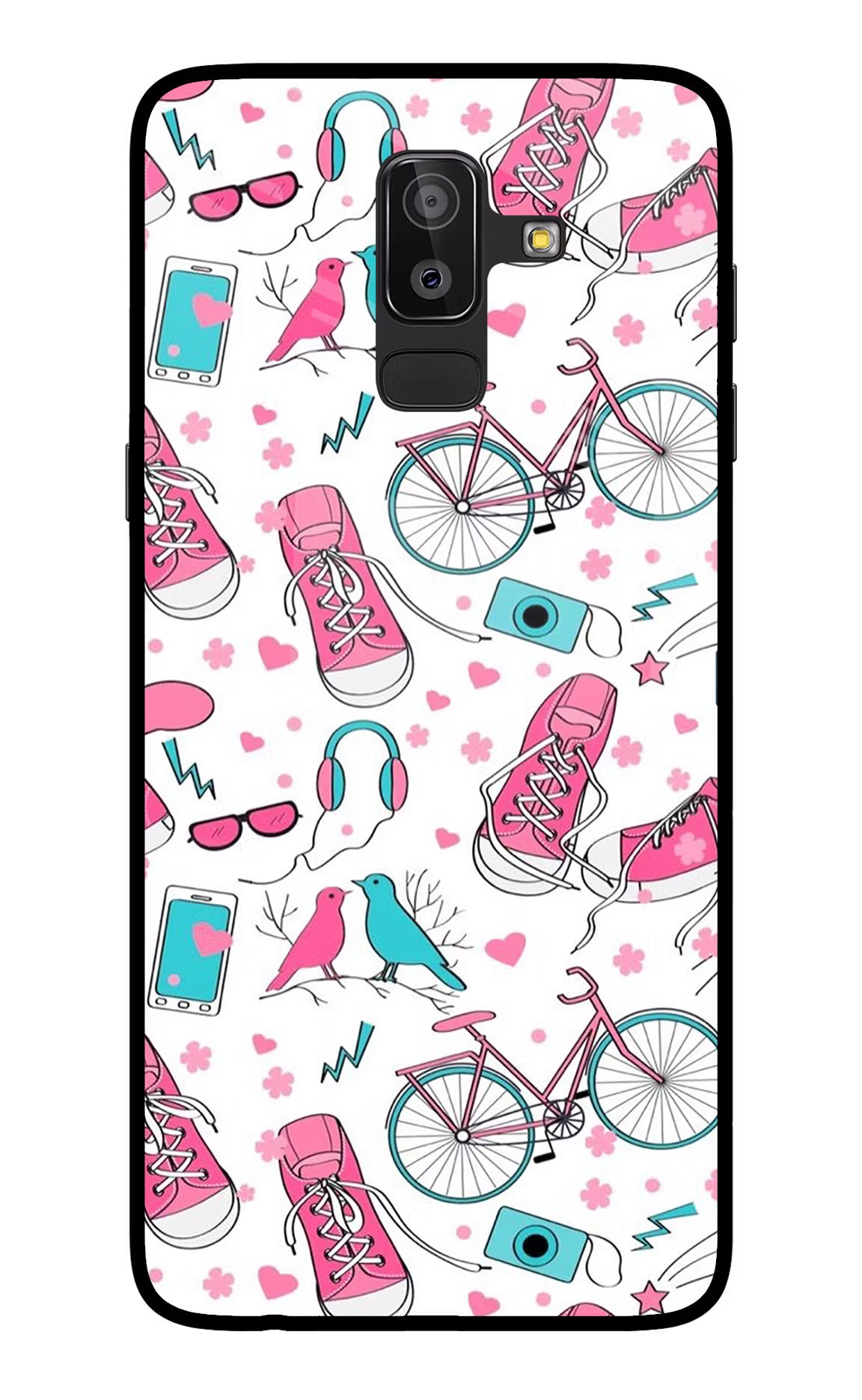 Artwork Samsung On8 2018 Back Cover - Artwork Samsung On8 2018 Glass Case Back Cover by Casekaro Artwork Samsung On8 2018 Glass Case Back Cover by Casekaro