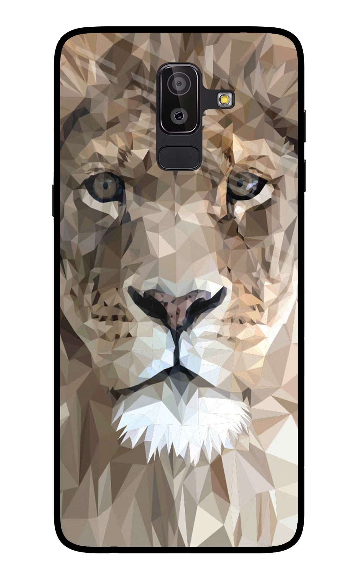 Lion Art Samsung On8 2018 Back Cover - Lion Art Samsung On8 2018 Glass Case Back Cover by Casekaro Lion Art Samsung On8 2018 Glass Case Back Cover by Casekaro