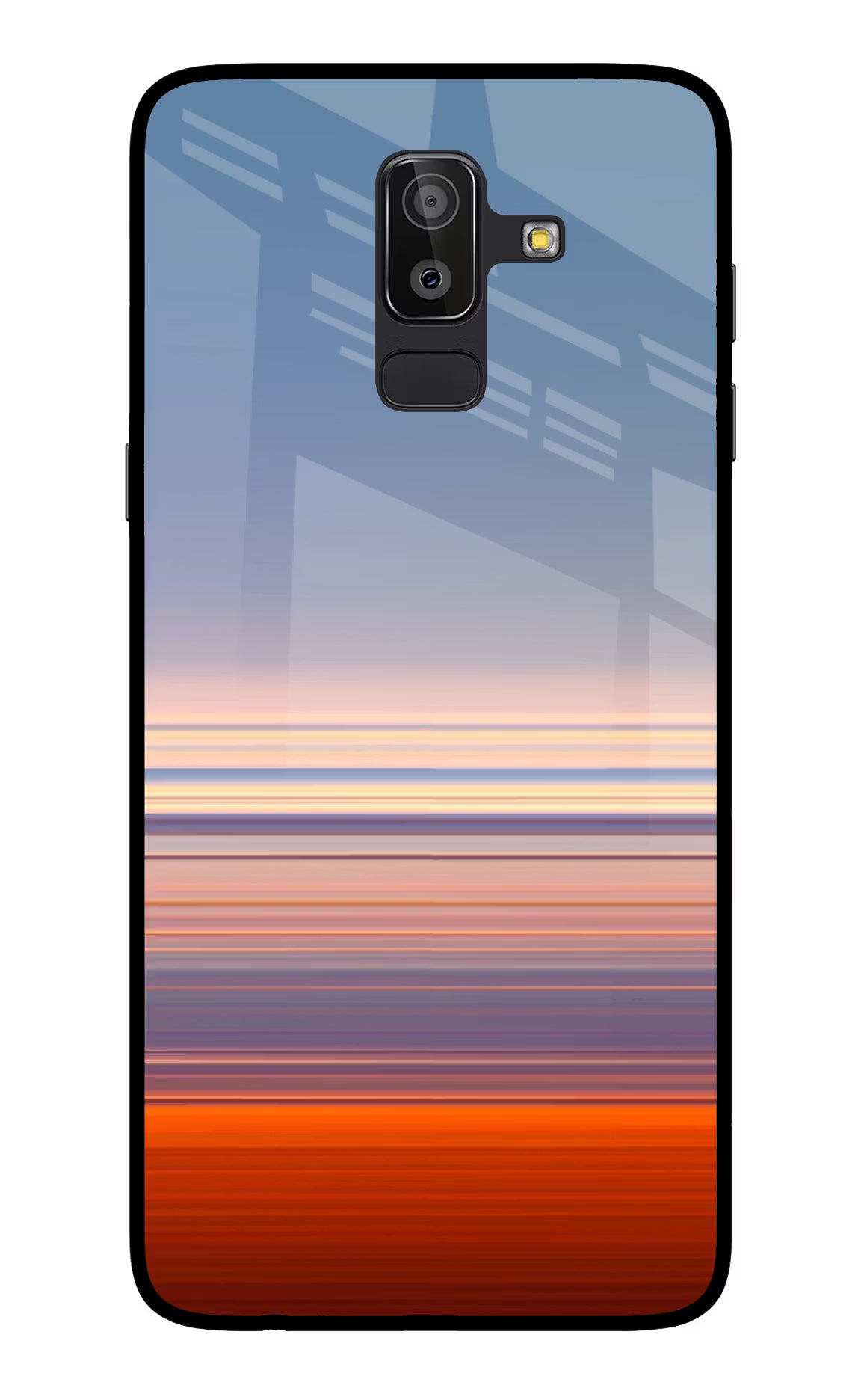 Morning Colors Samsung On8 2018 Back Cover - Morning Colors Samsung On8 2018 Glass Case Back Cover by Casekaro Morning Colors Samsung On8 2018 Glass Case Back Cover by Casekaro