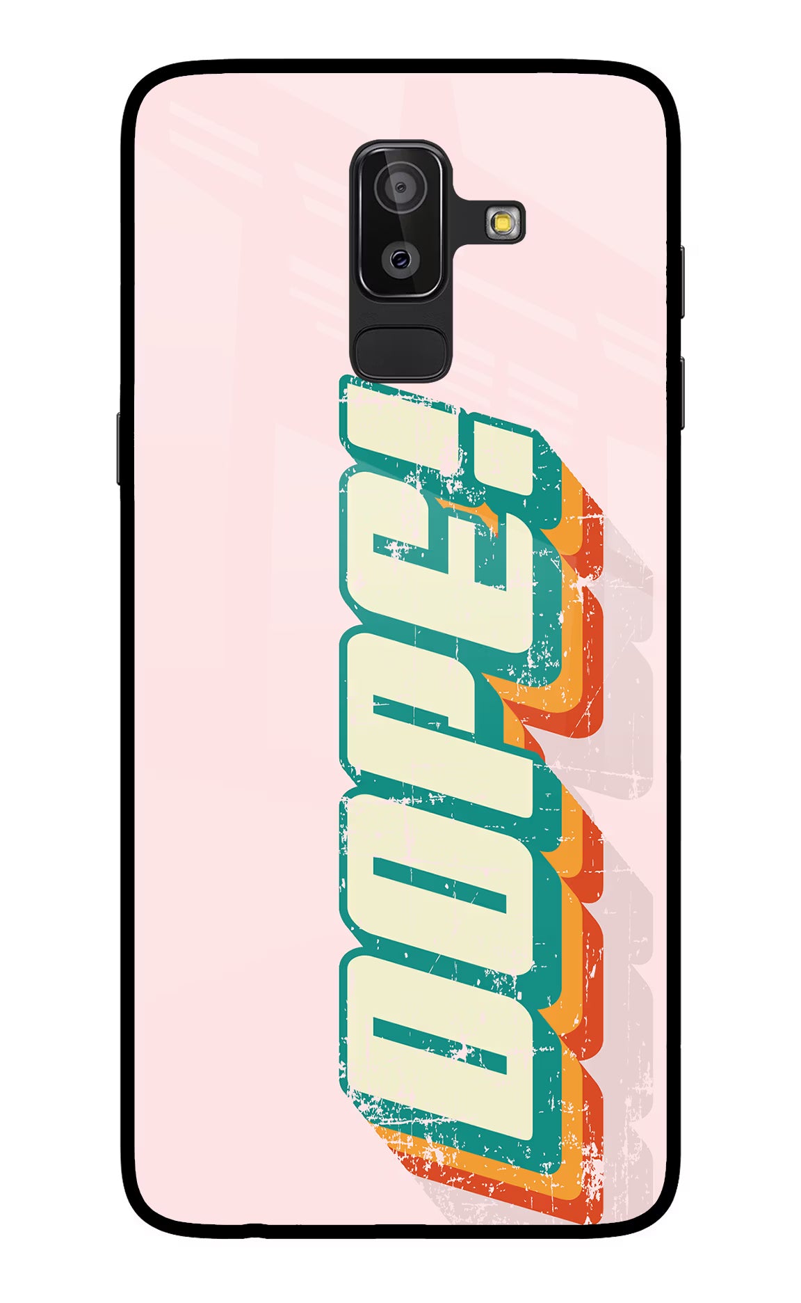 Dope Samsung On8 2018 Back Cover - Dope Samsung On8 2018 Glass Case Back Cover by Casekaro Dope Samsung On8 2018 Glass Case Back Cover by Casekaro