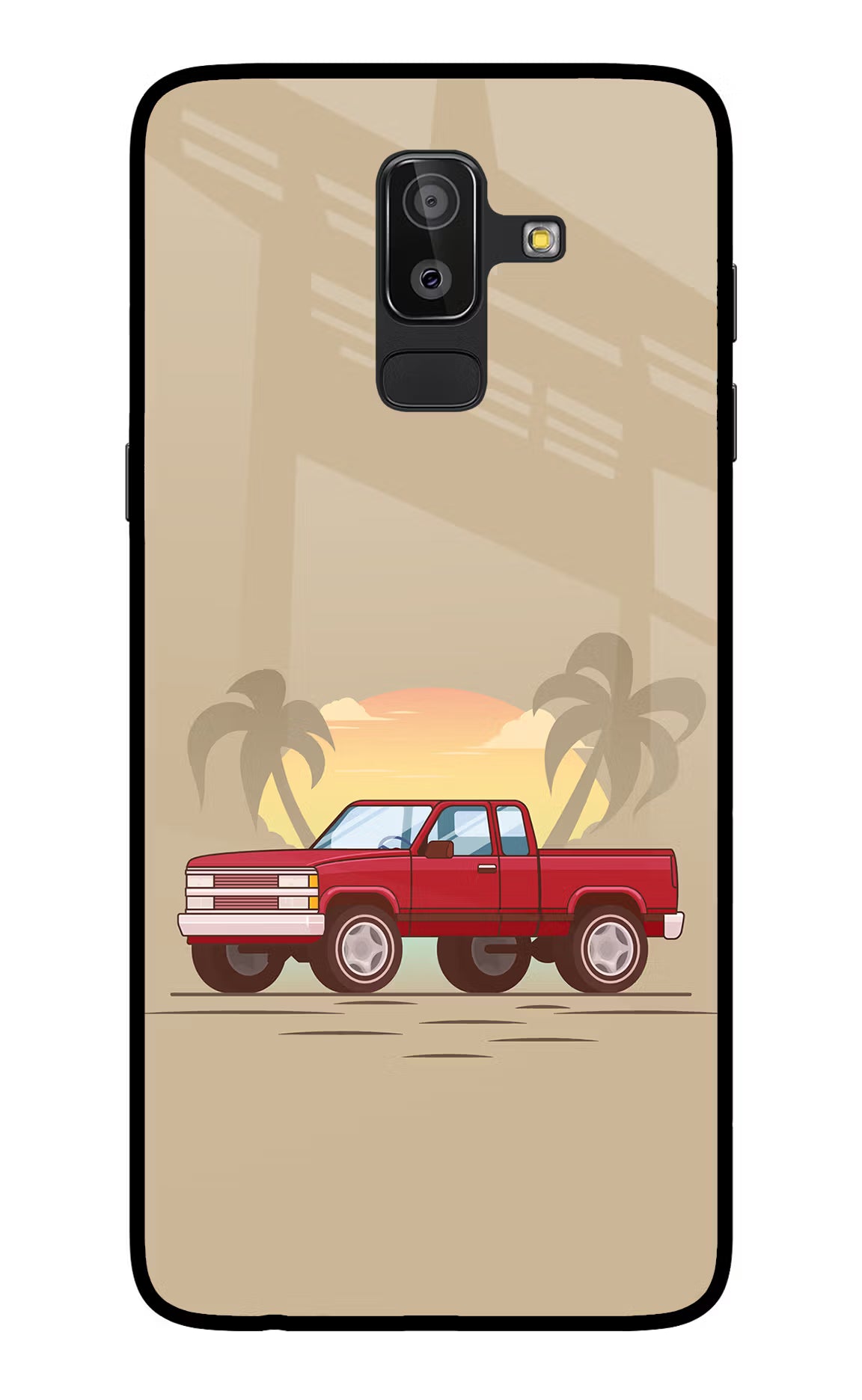 Desert Classic Drive Samsung On8 2018 Glass Case - Desert Classic Drive Samsung On8 2018 Glass Case Desert Classic Drive Samsung On8 2018 Glass Case