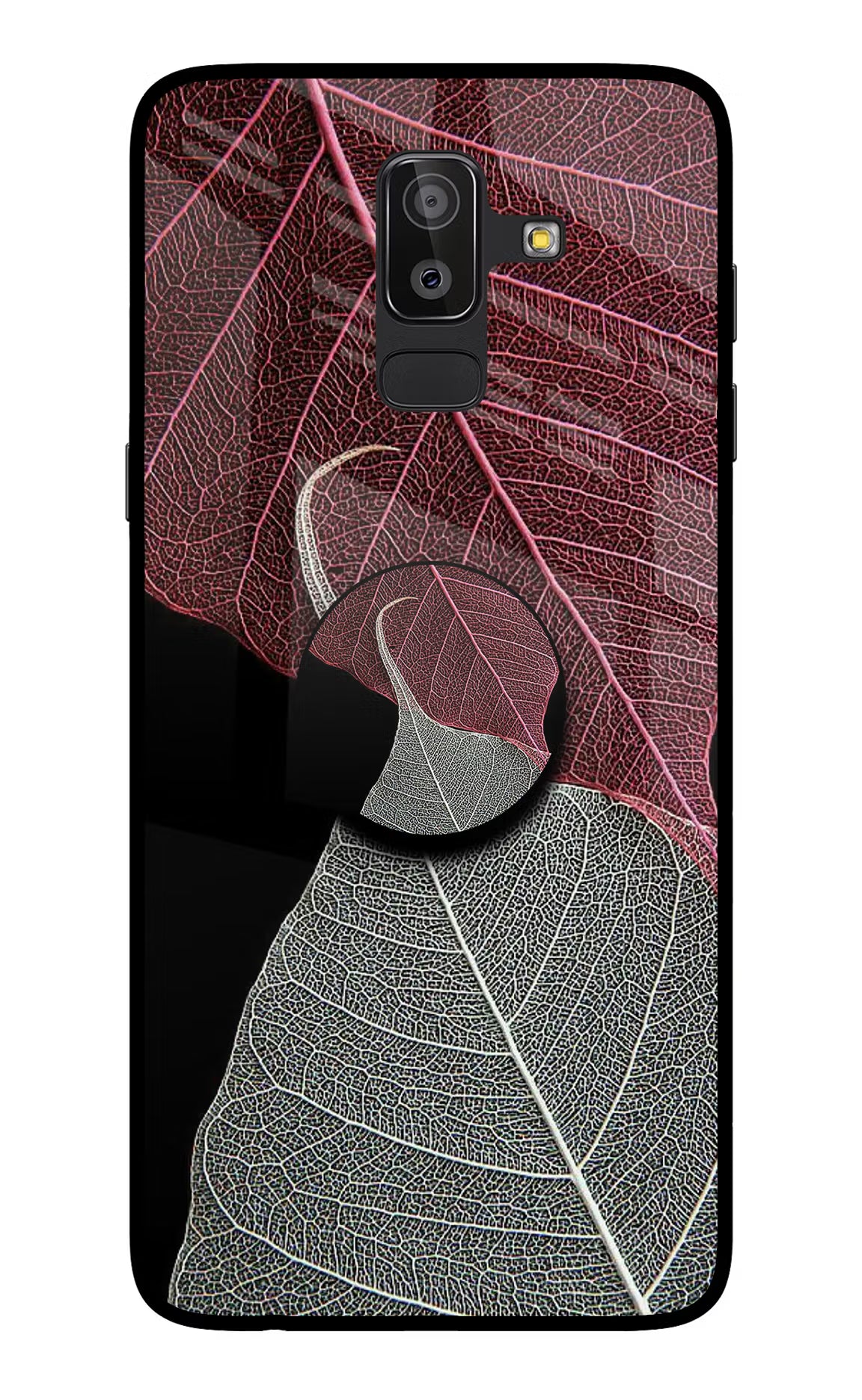 Leaf Pattern Samsung On8 2018 Pop Case - Leaf Pattern Samsung On8 2018 Pop Case by Casekaro Leaf Pattern Samsung On8 2018 Pop Case by Casekaro