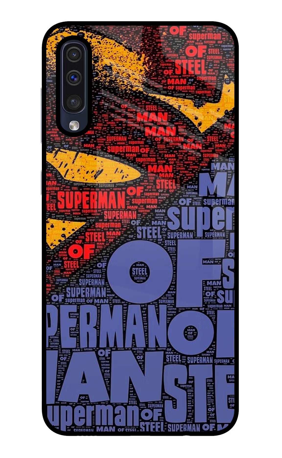Superman Samsung A50/A50s/A30s Glass Case - Superman Samsung A50/A50s/A30s Glass Case Superman Samsung A50/A50s/A30s Glass Case